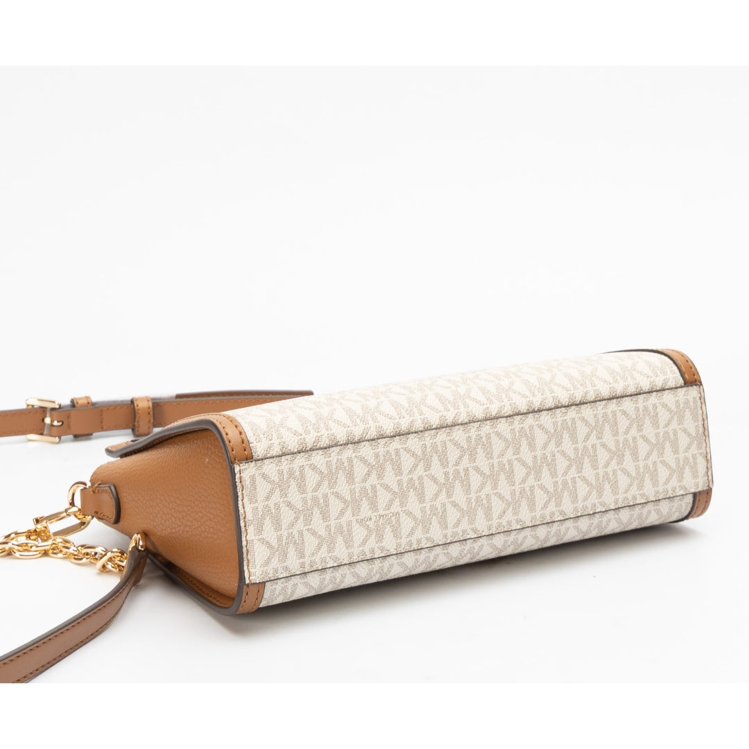 Michael Kors Chantal Signature Logo Messenger Bag