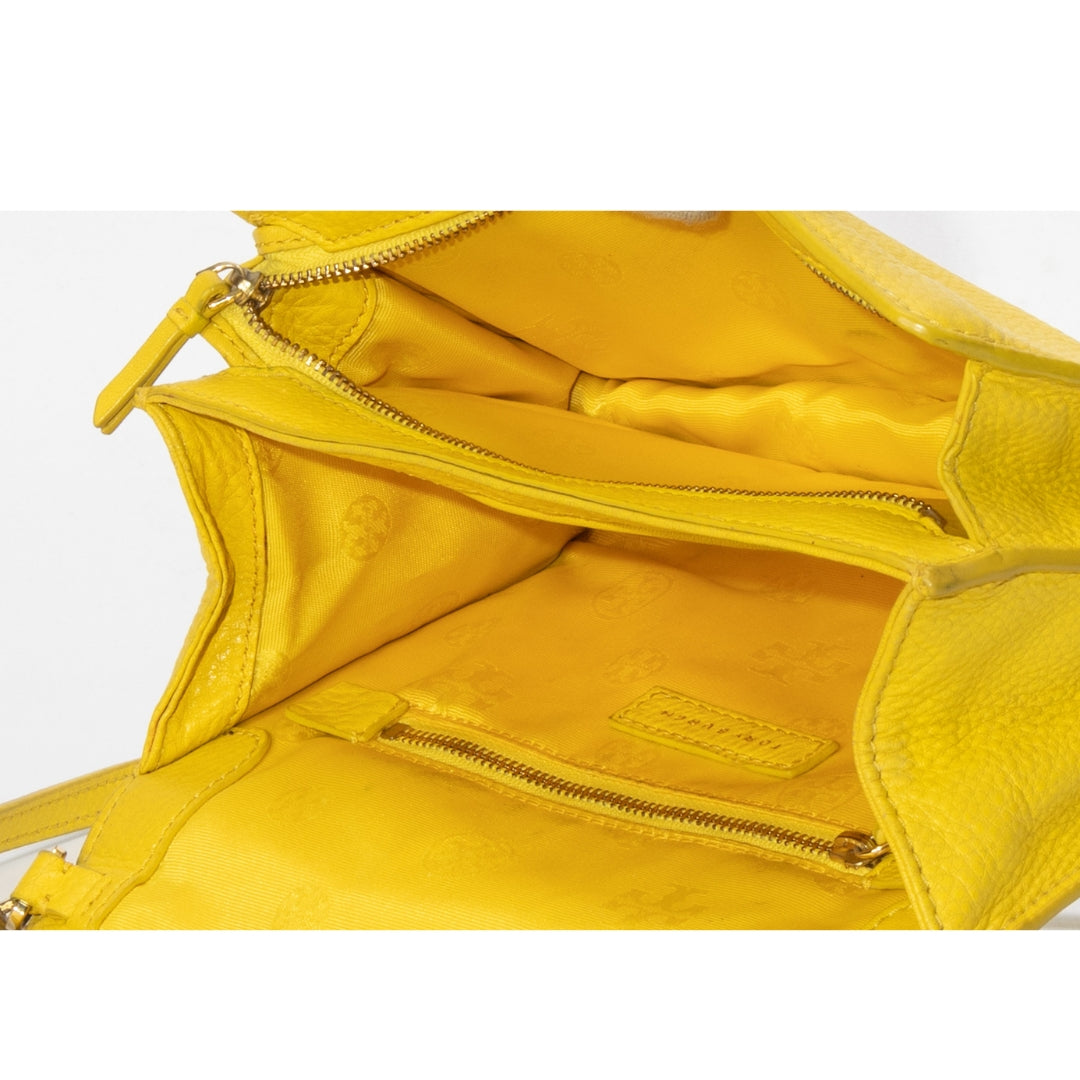 Tory Burch Yellow Landon Crossbody Bag
