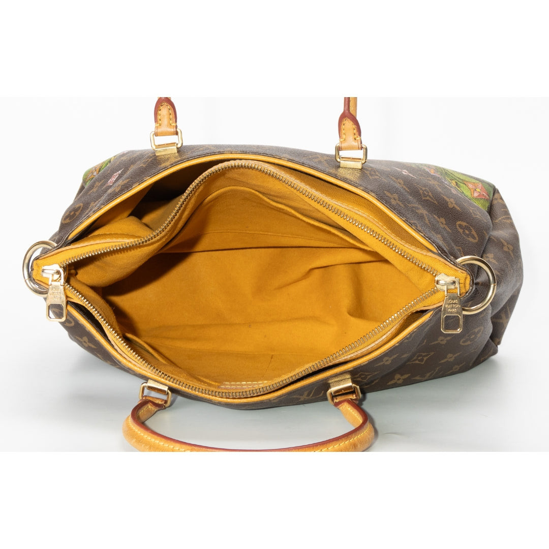 Louis Vuitton Brown Canvas Monogram Pallas MM Bag