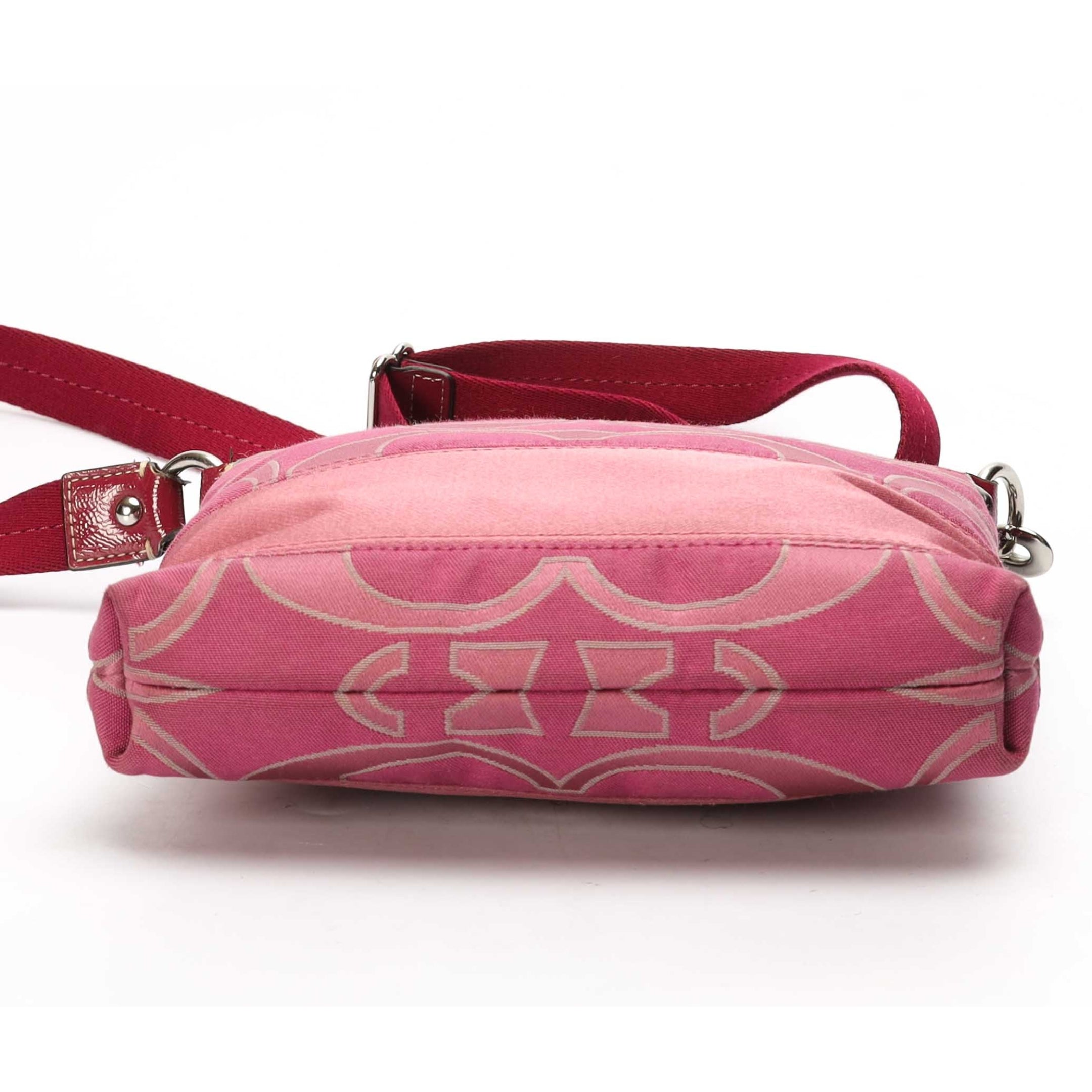 Coach Pink File Crossbody Bag