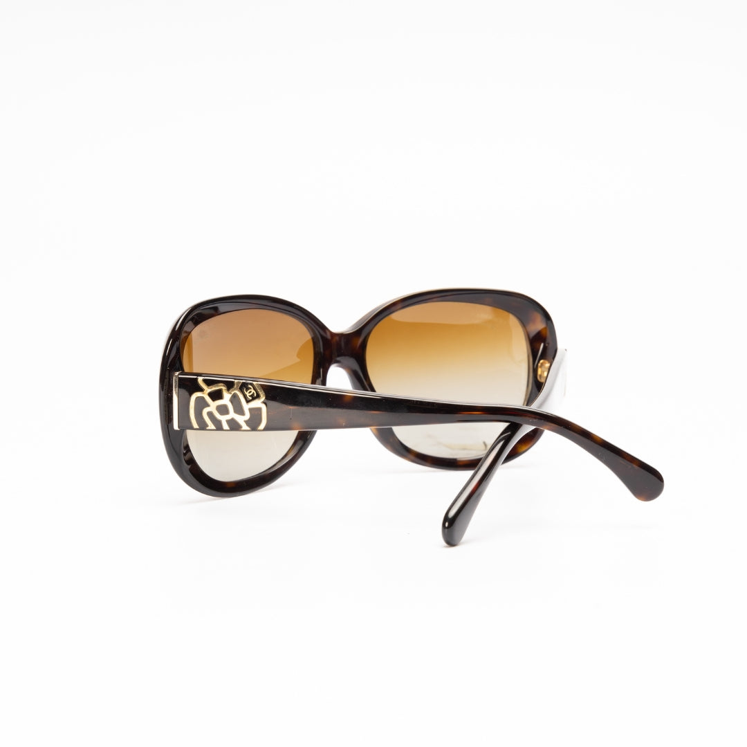 Chanel Tortoise Polarized Sunglasses