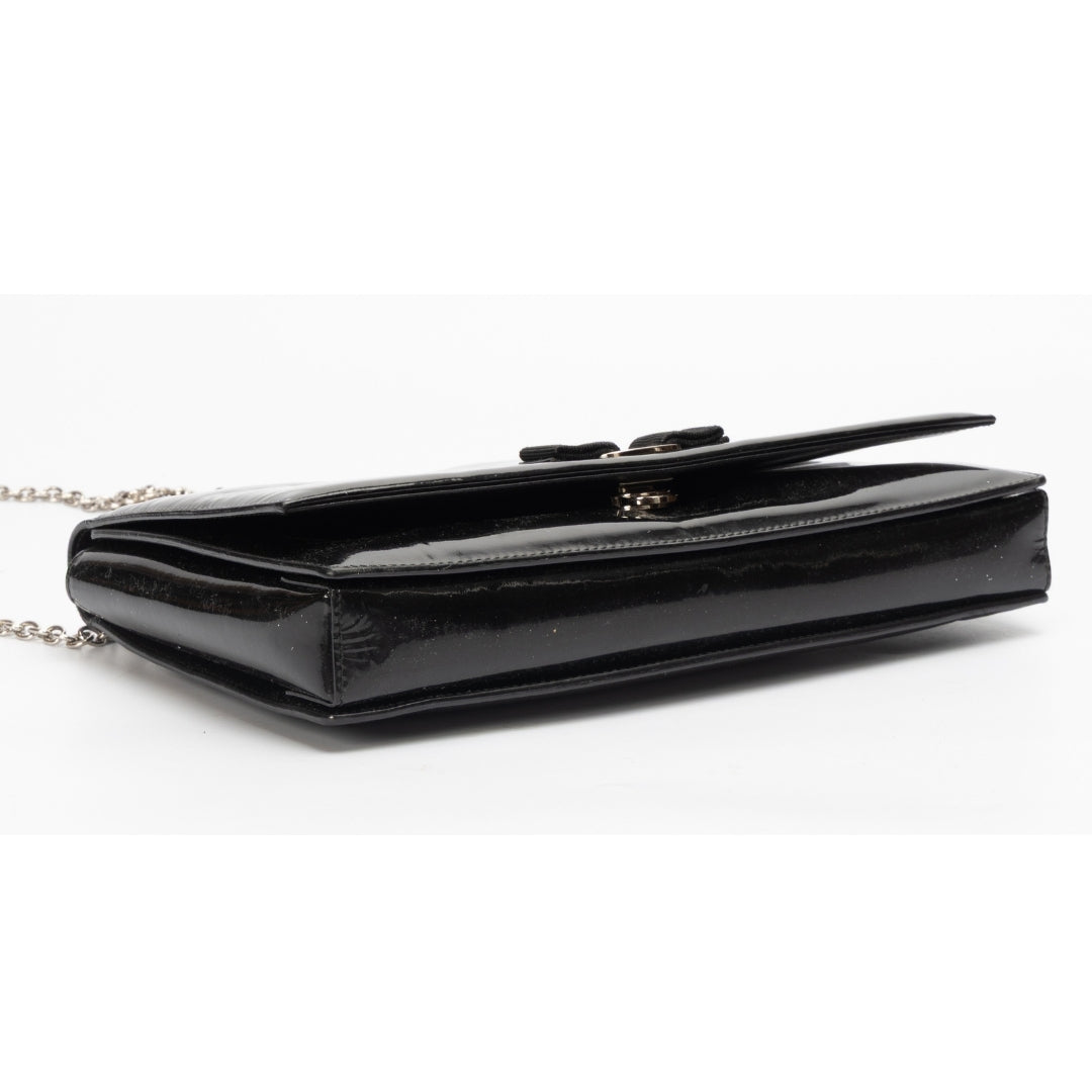 Salvatore Ferragamo Patent Leather Crossbody Bag