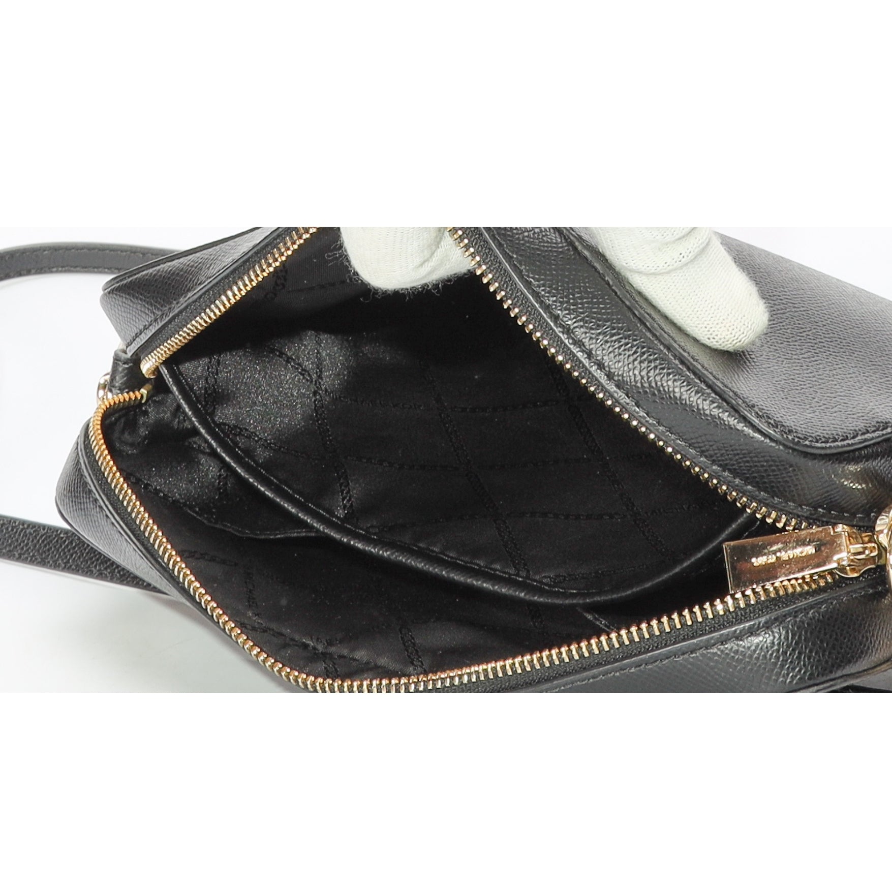 Michael Kors Jet Set Black Crossbody Bag