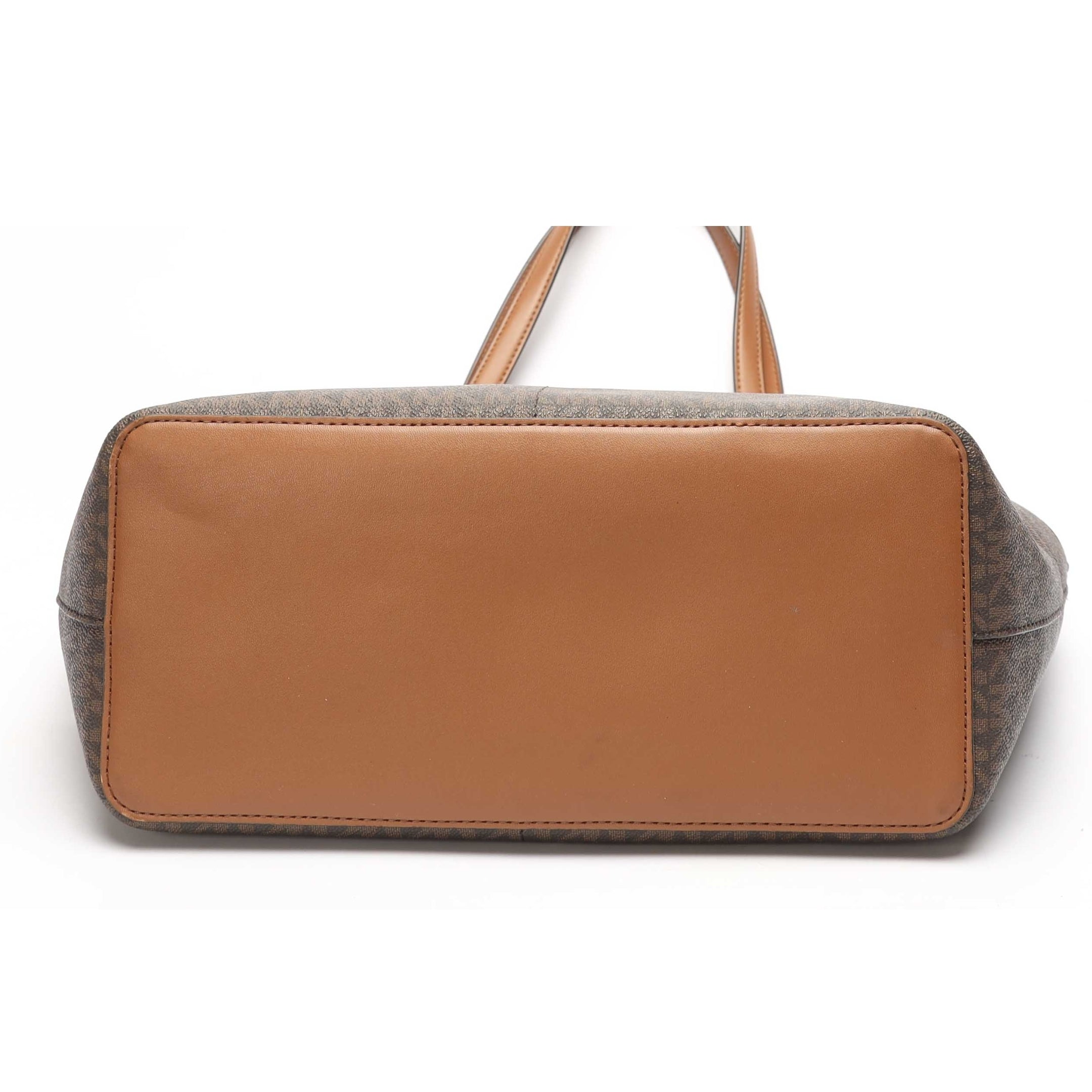 Michael Kors Brown Bedford Medium Logo Tote