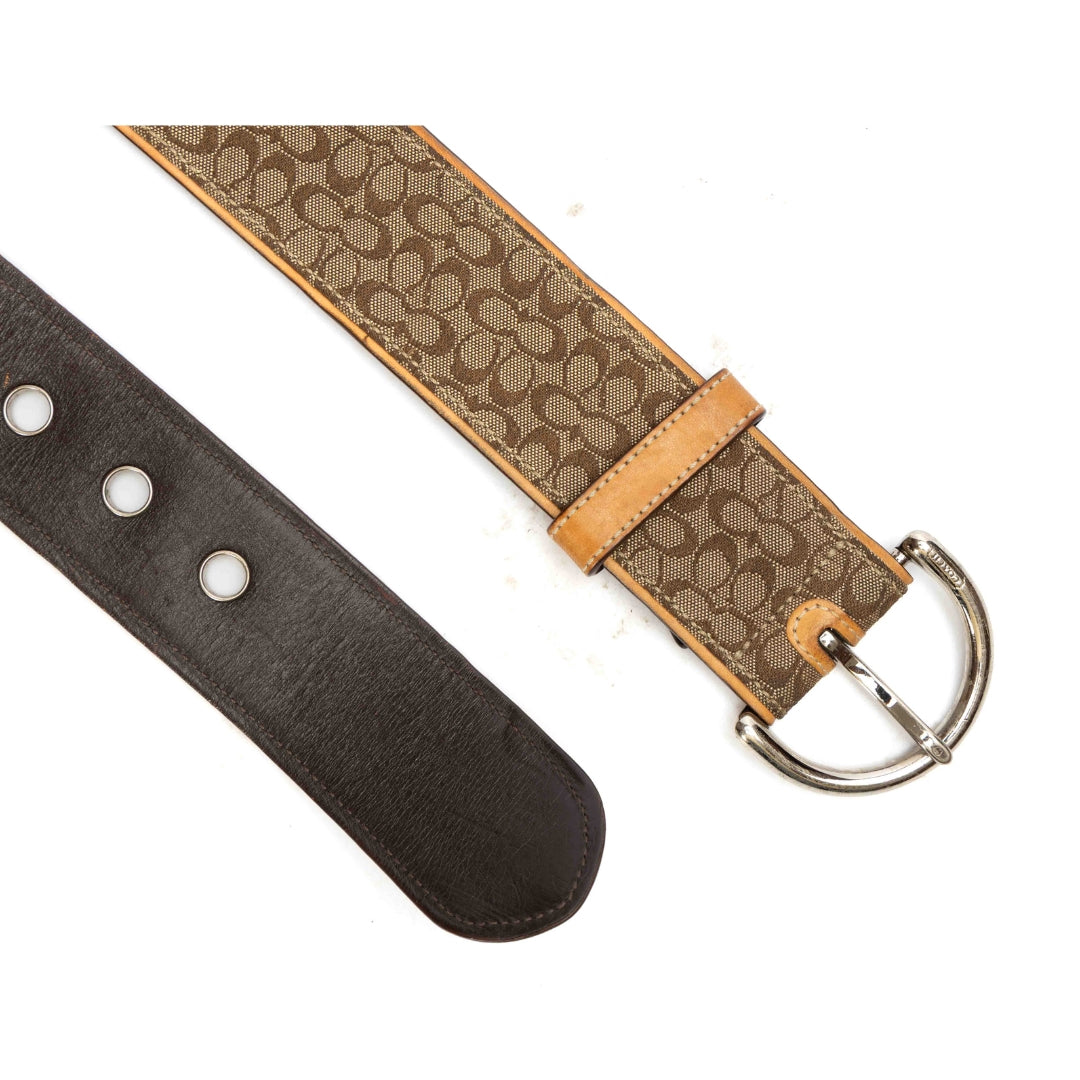 Coach Mini CC Leather Belt