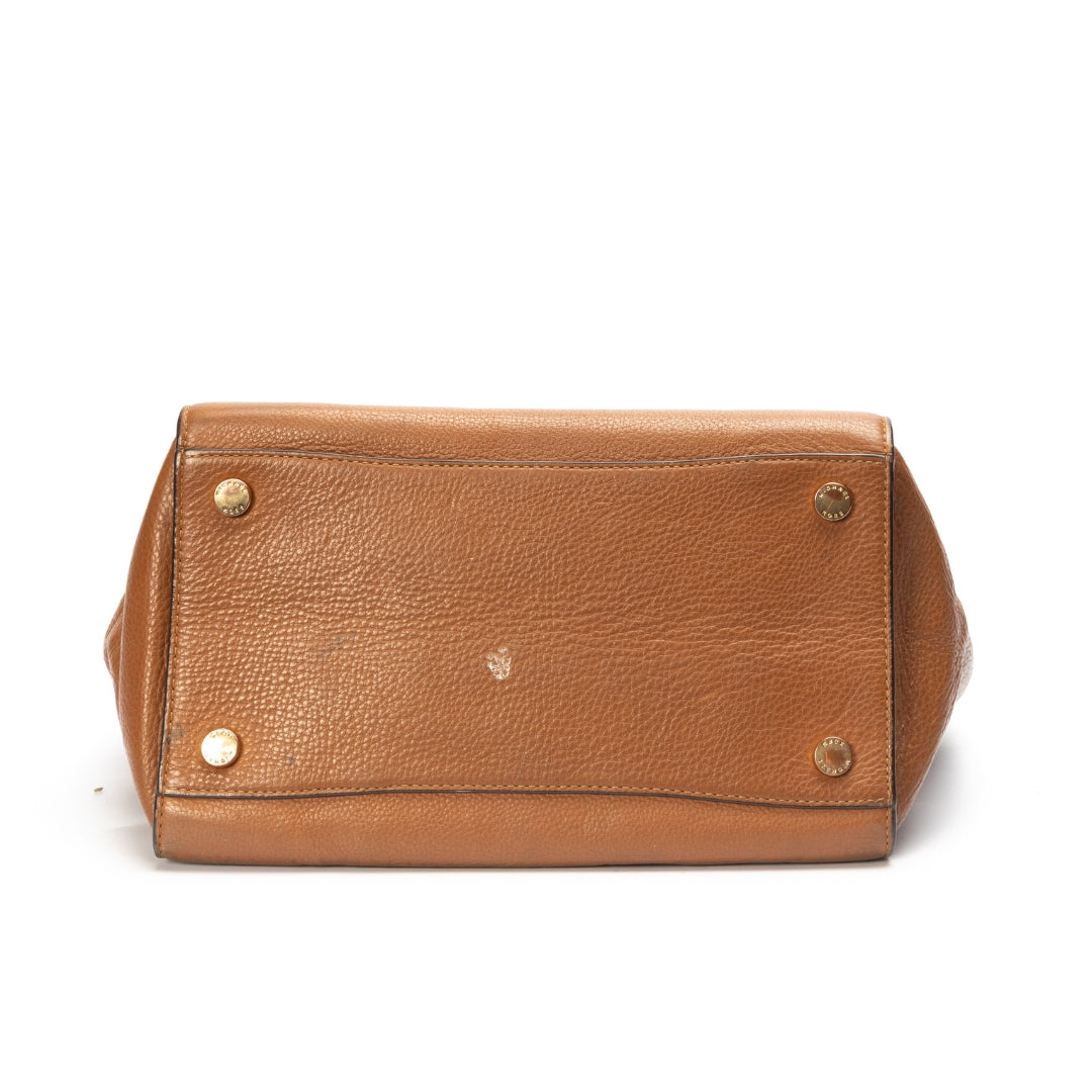 Michael Kors Hamilton Medium Leather Satchel