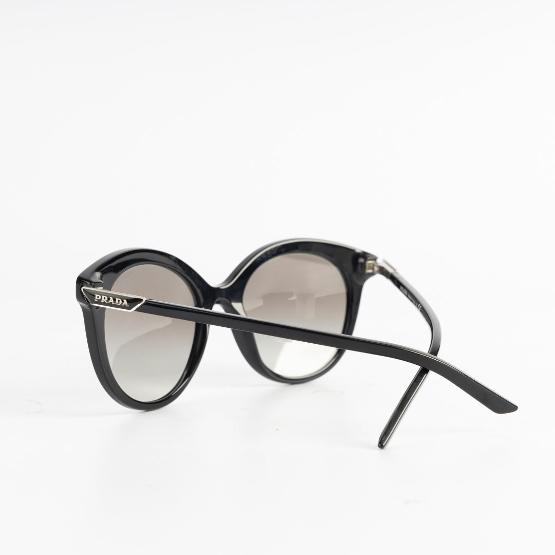 Prada Black Cat-eye Frame Sunglasses