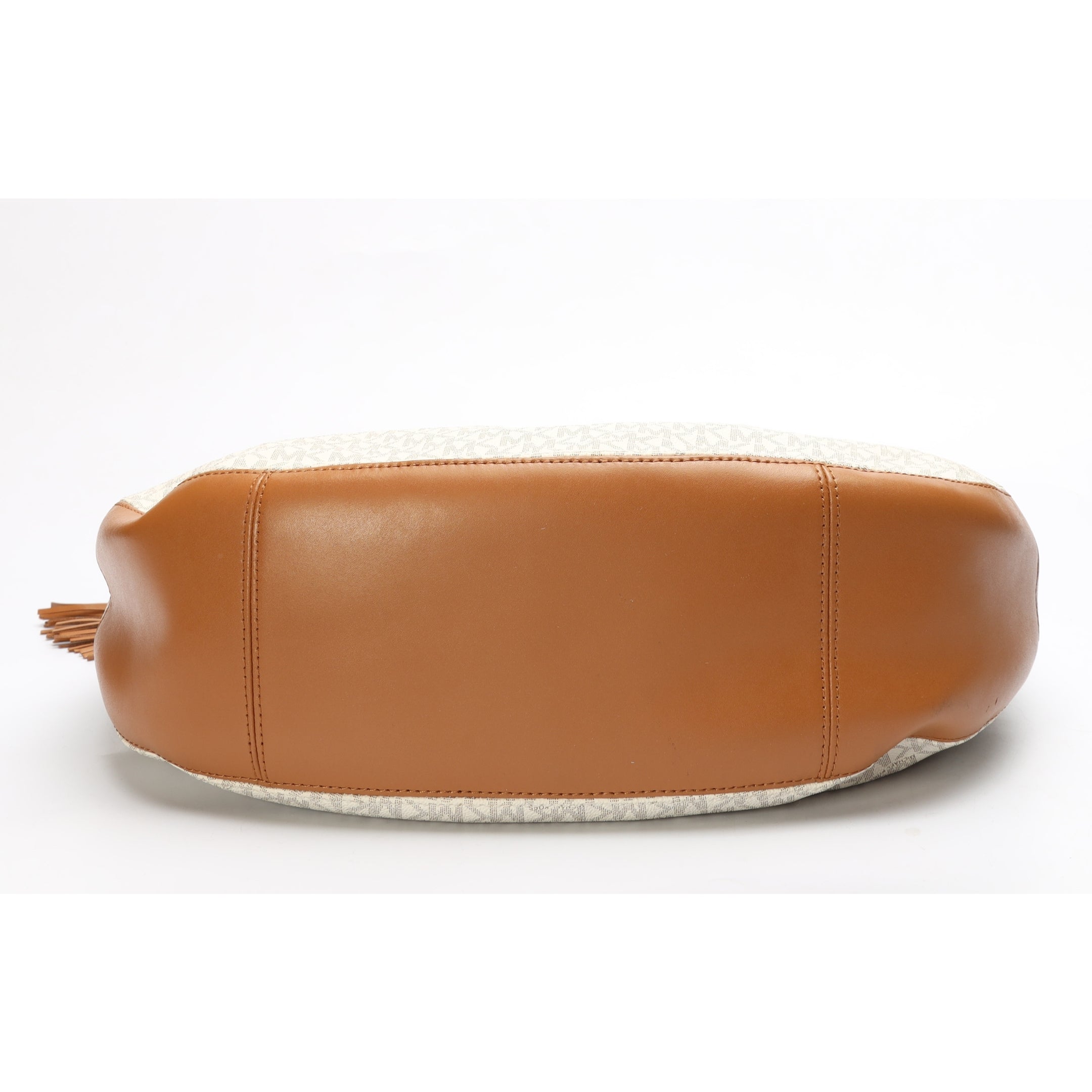 Michael Kors Brooke White Logo Hobo Bag