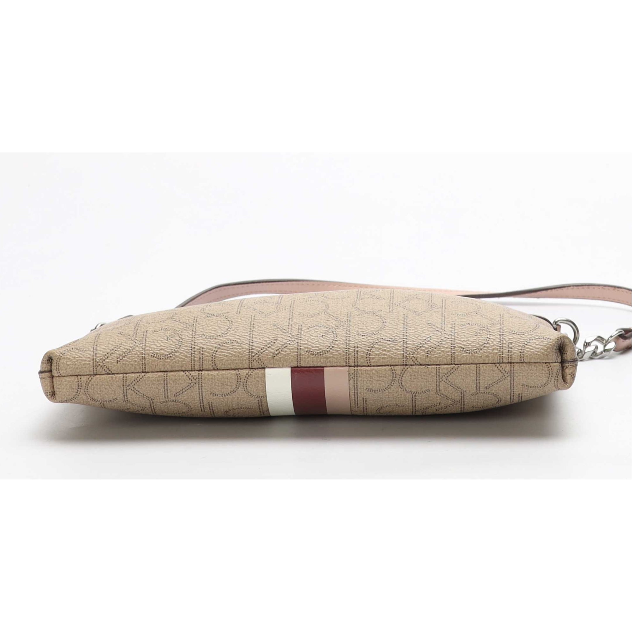 Calvin Klein Printed Structured Pochette Bag