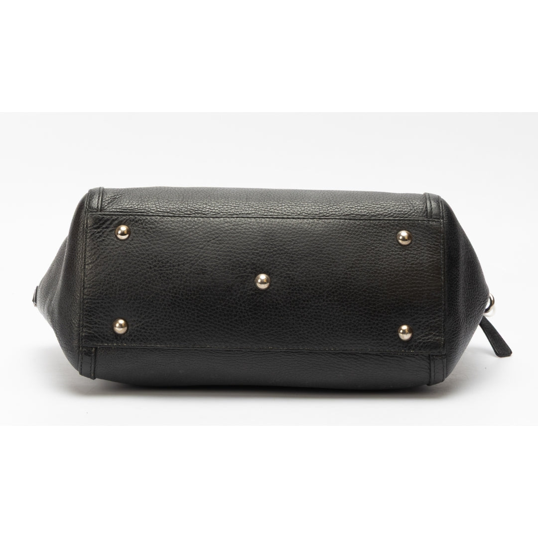 Furla Pebbled Leather Satchel