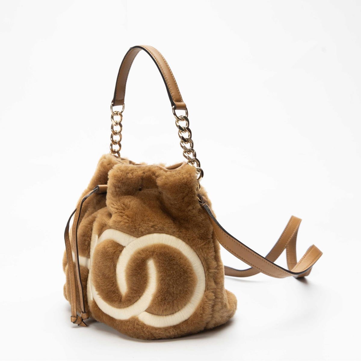 Jimmy Choo Shearling Satchel