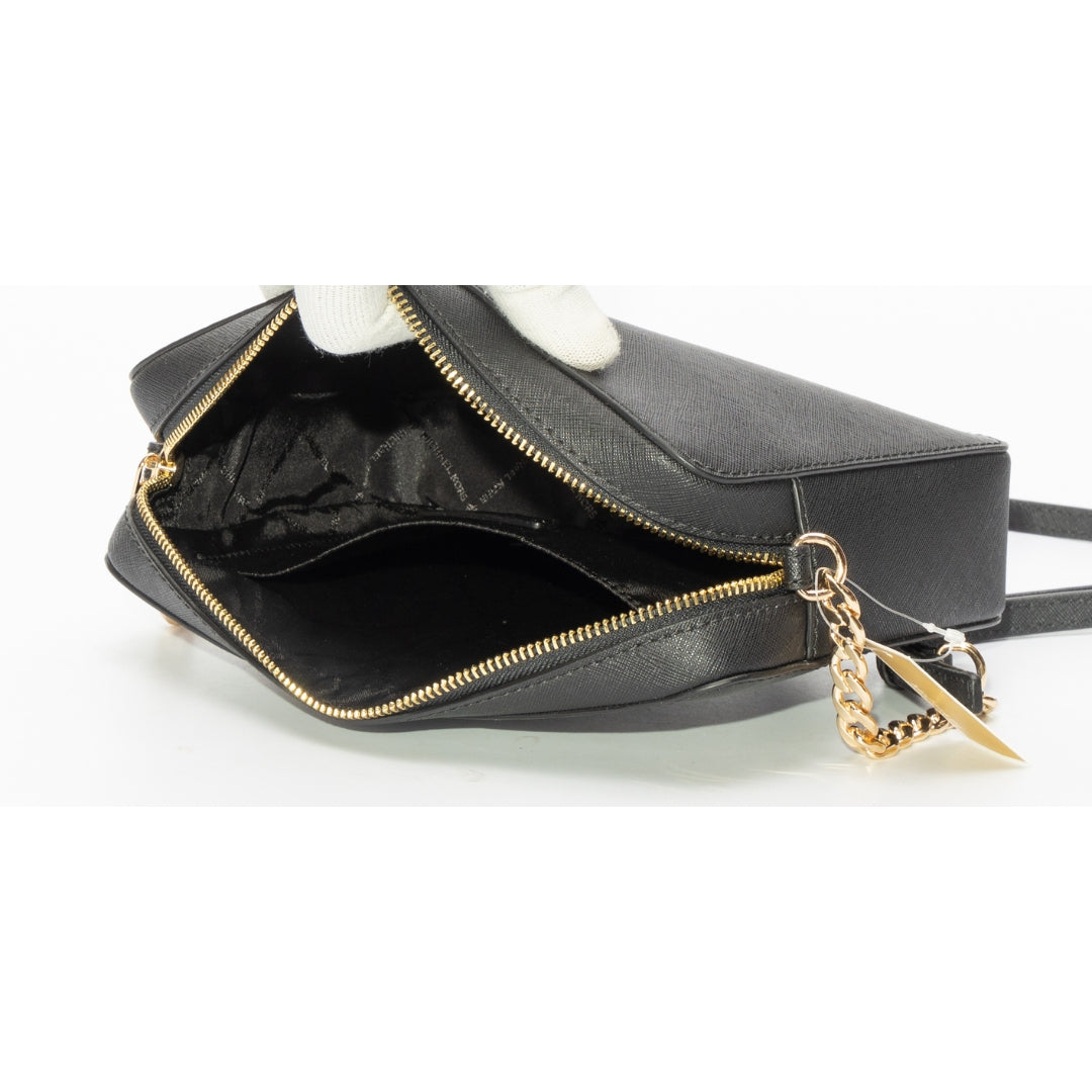 Michael Kors Jet Set Saffiano Leather Crossbody Bag