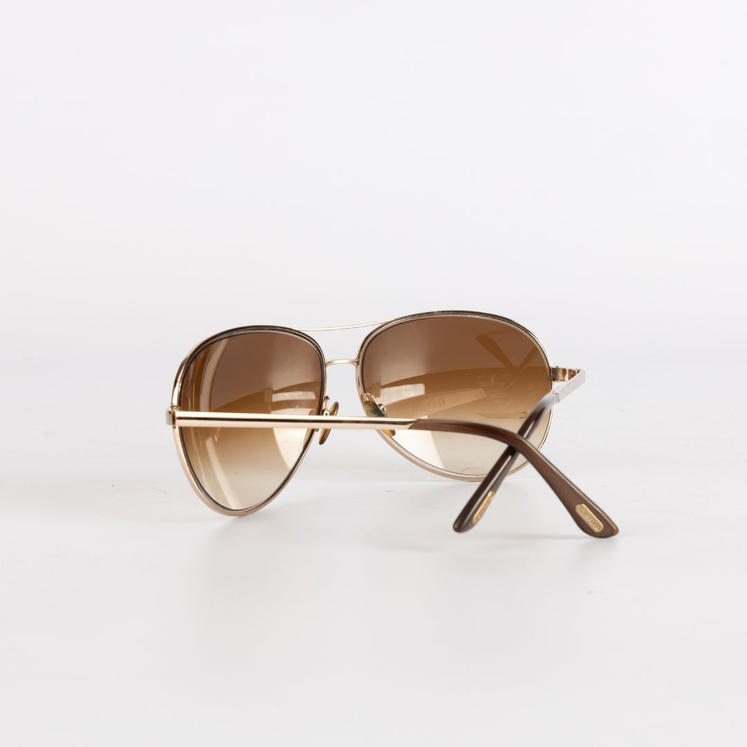 Tom Ford Charles Aviator Sunglasses