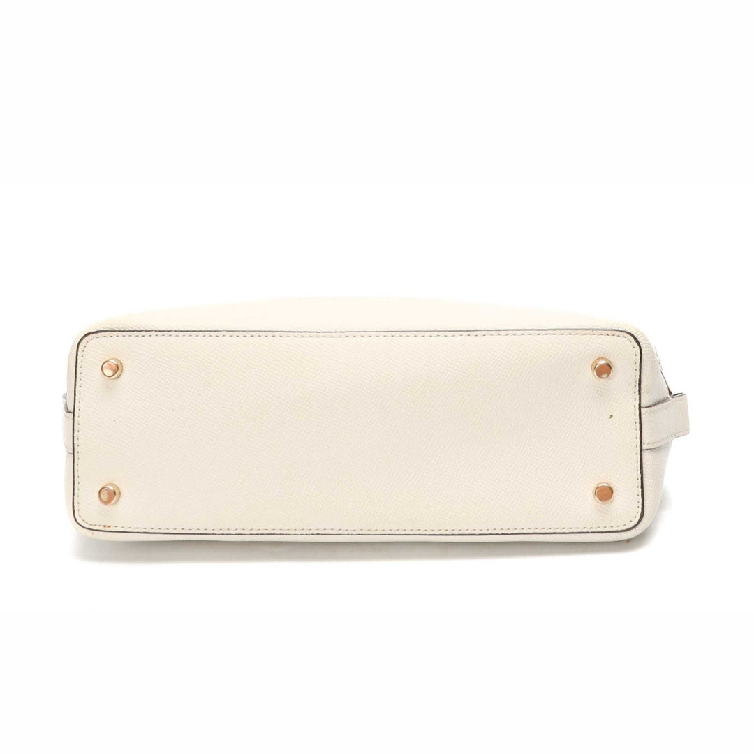 Coach White Sierra Dome Satchel