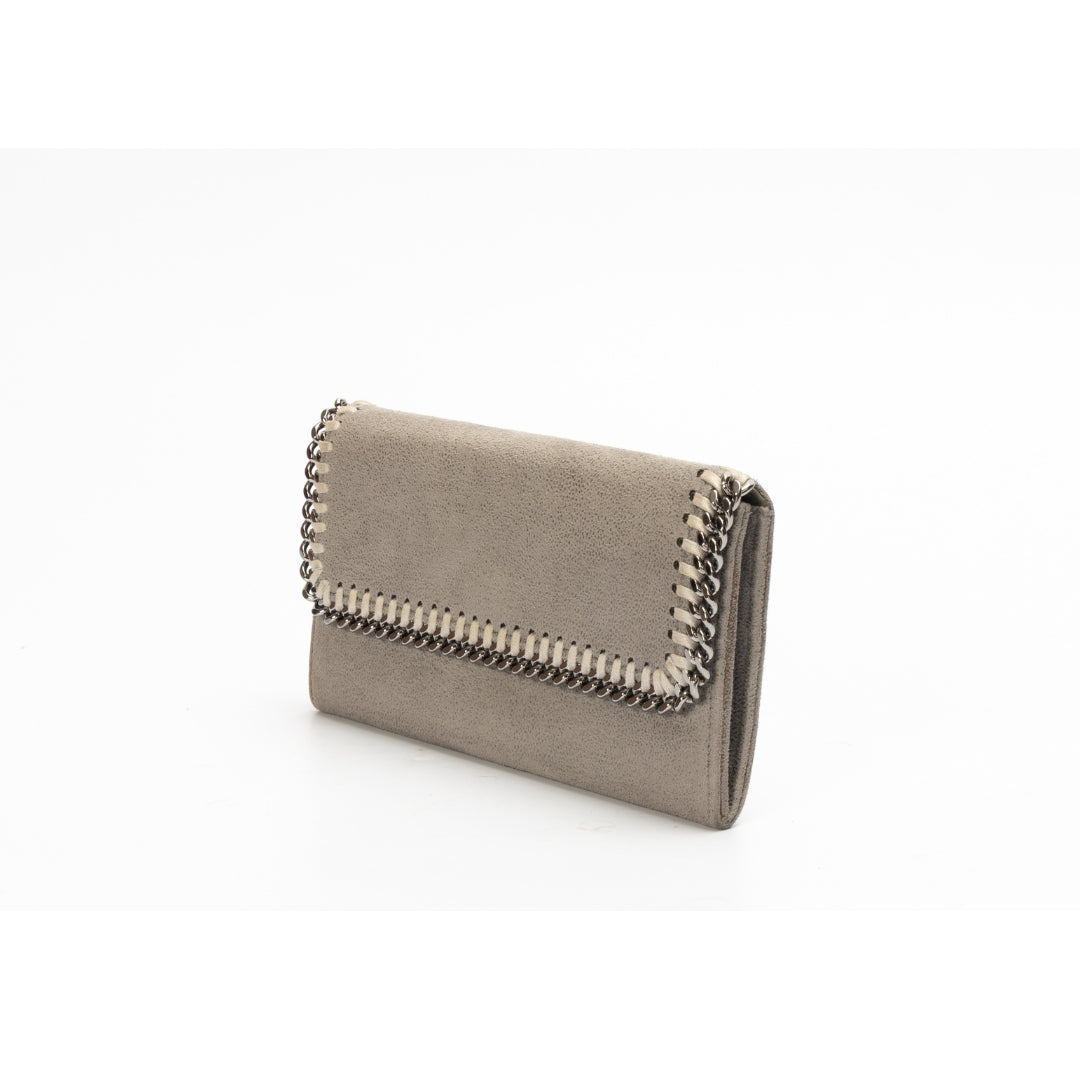 Stella Mccartney Eco Shaggy Continental Flap Wallet