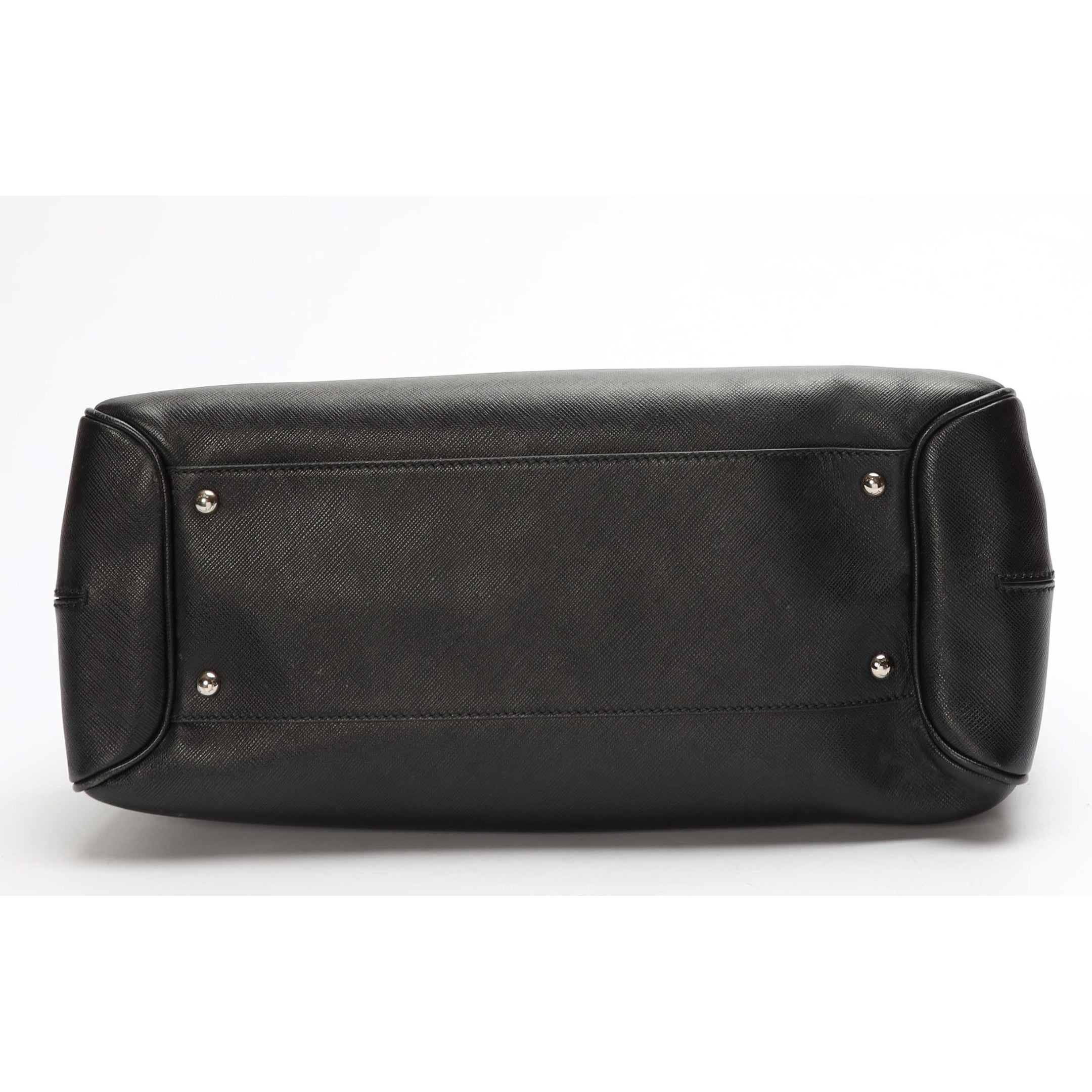 Salvatore Ferragamo Black Gancio Flap Top Handle Bag