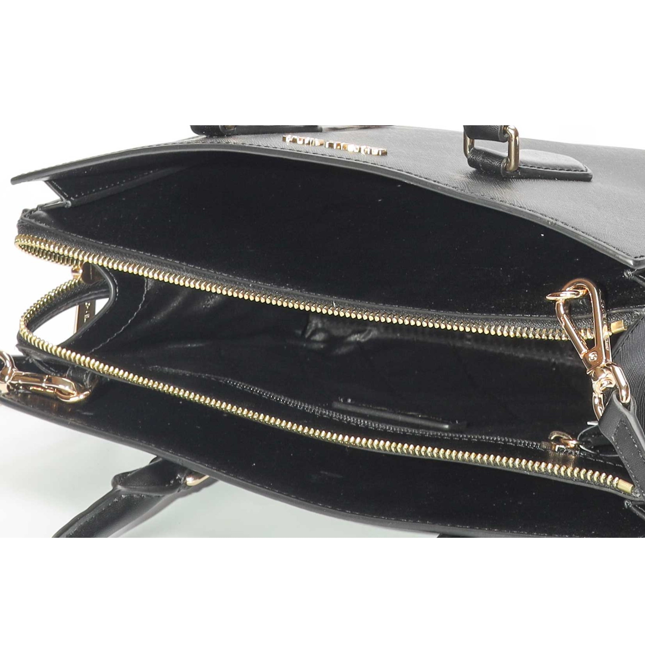 Michael Kors Black Marilyn Satchel Crossbody Bag
