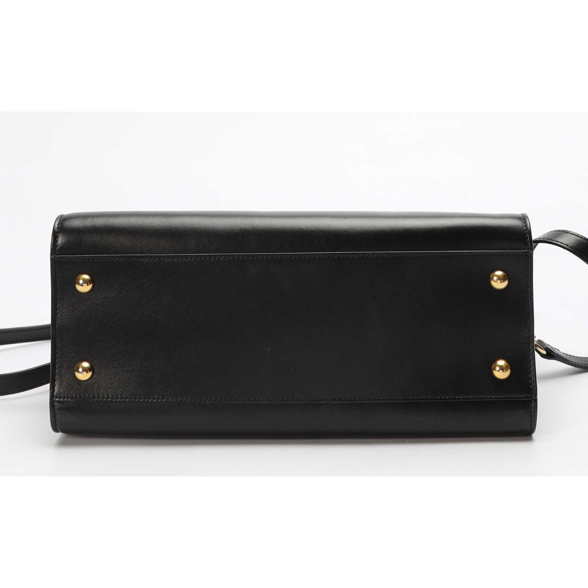 Saint Laurent Black Monogram Baby Cabas Bag