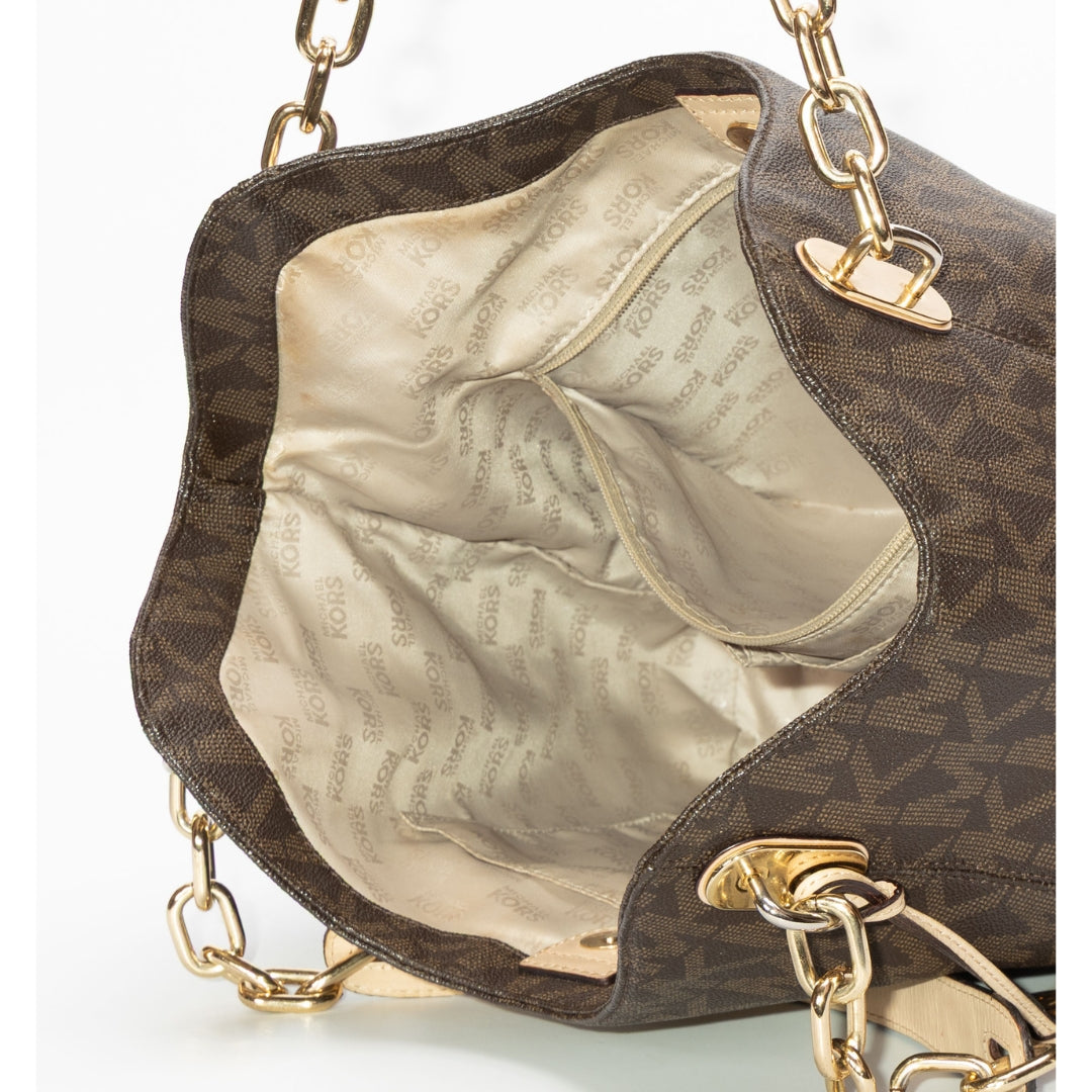 Michael Kors Lillie Large Logo Shoulder Bag