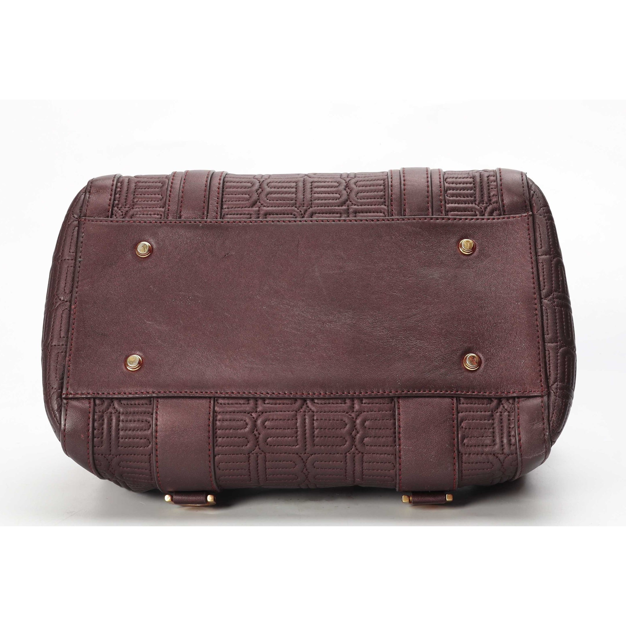 Balenciaga Brown Boston Bag