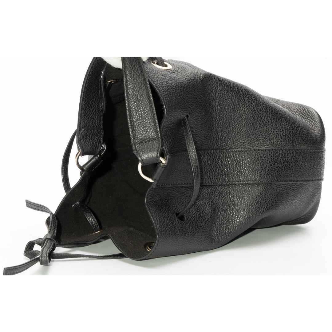 Furla Costanza Leather Bucket Bag