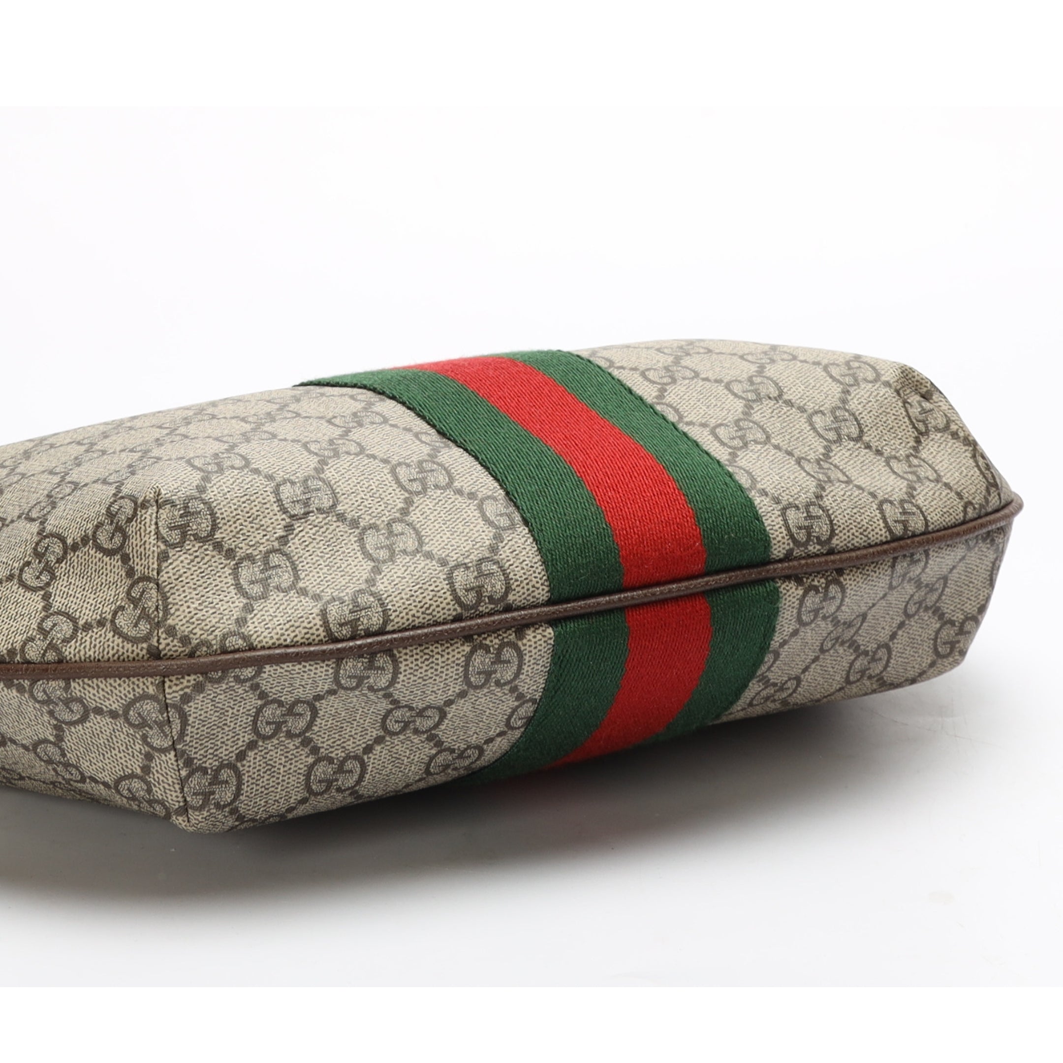 Gucci Ophidia Web Half Moon Shoulder Bag