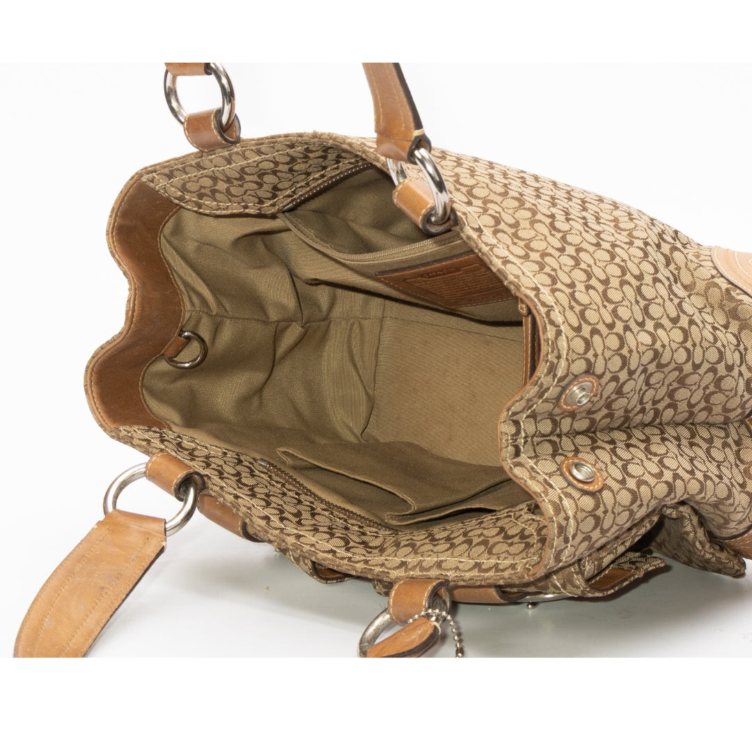 Coach Soho Buckle Brown Handbag