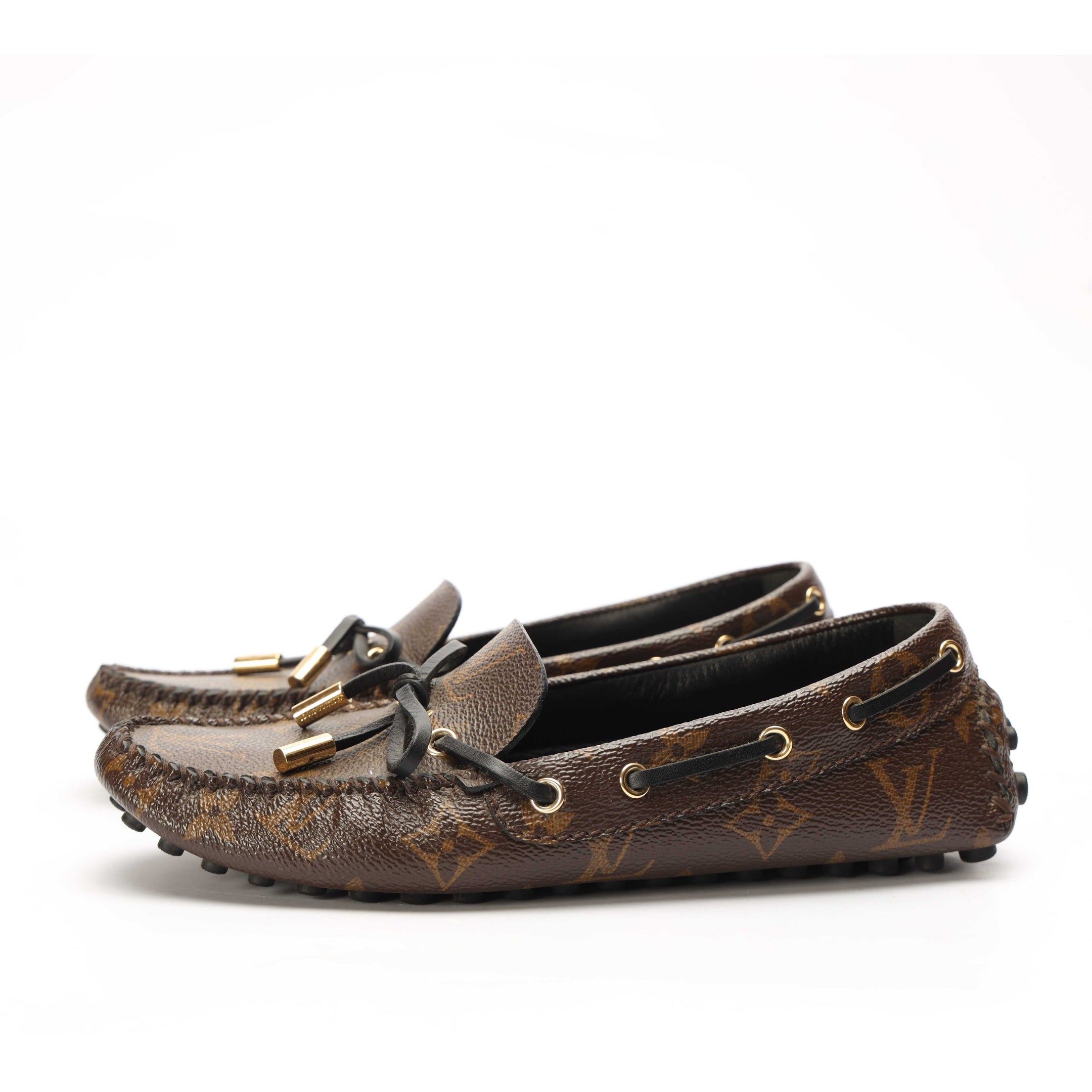 Louis Vuitton Brown Gloria Flat Loafers