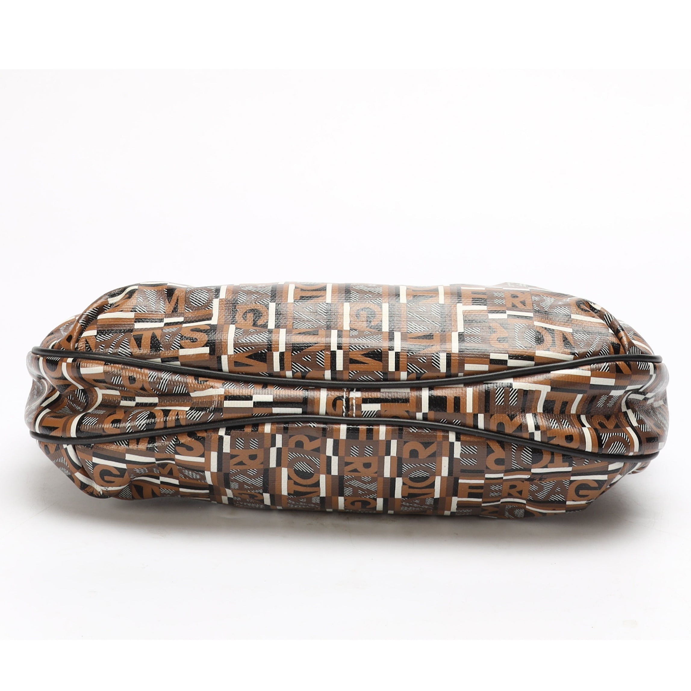 Salvatore Ferragamo Logo Print Shoulder Bag