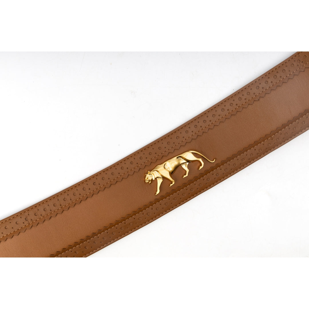 Sabyasachi Royal Bengal Tiger Brown Wide Belt