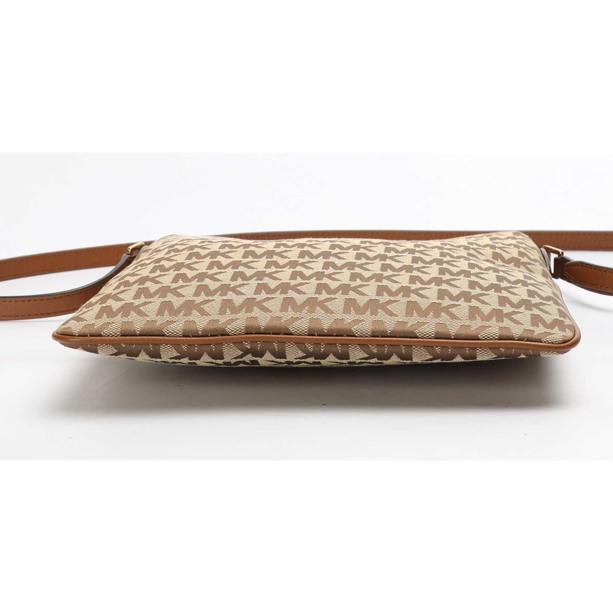 Michael Kors Connie Bag Tan Brown Crossbody Bag