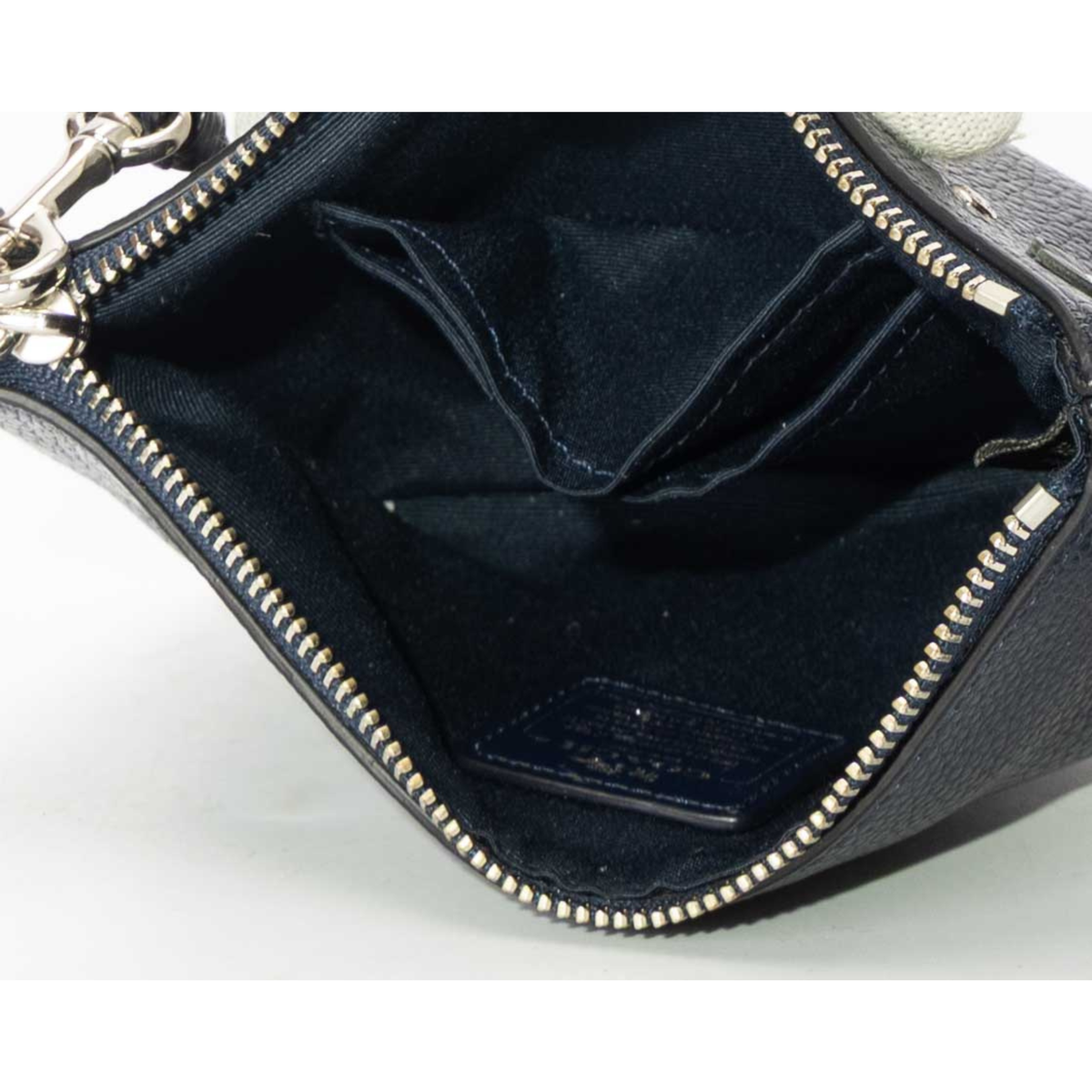 Coach Navy Wristlet