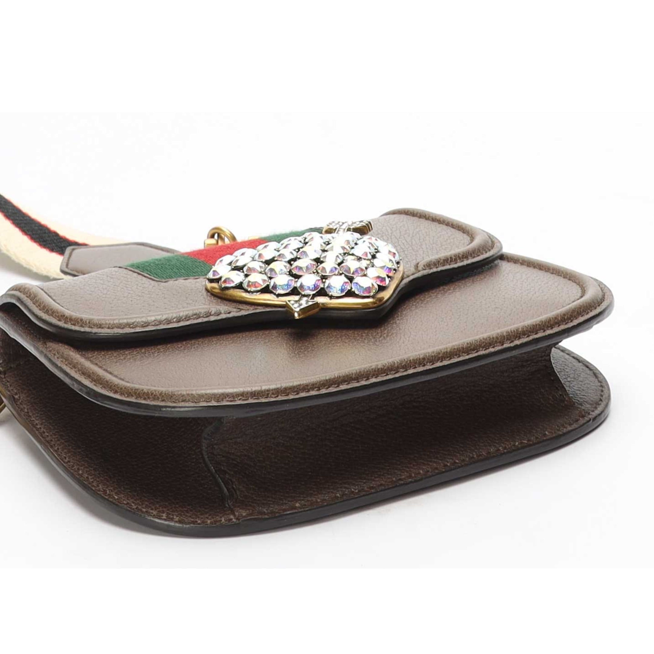 Gucci Crystal Heart Linea Totem Crossbody Bag