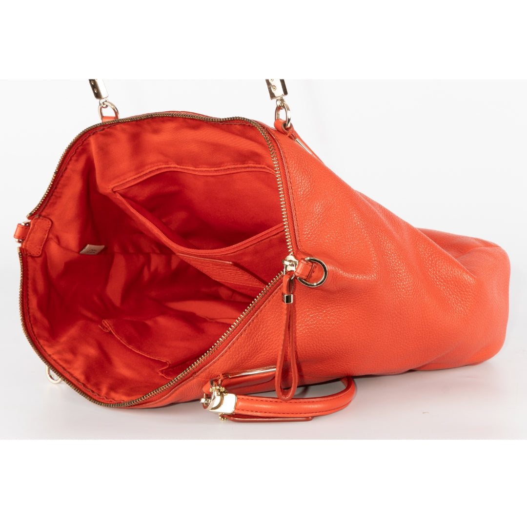 Coach Madison Kelsey Pebble Leather Shoulder Bag