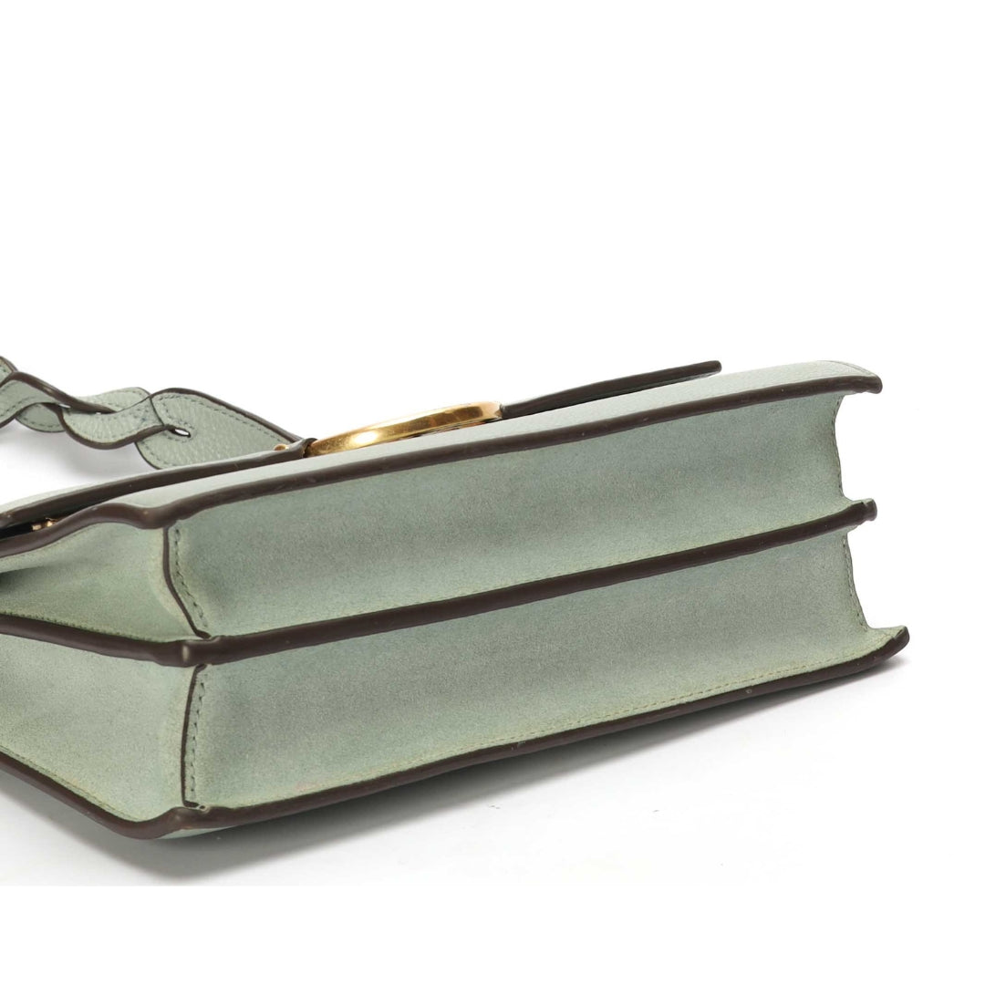 Tory Burch Blue Celadon Miller Shoulder Bag