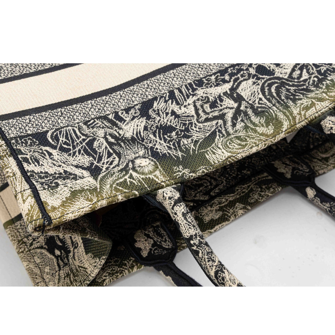 Dior Large Reverse Embroidery Book Tote