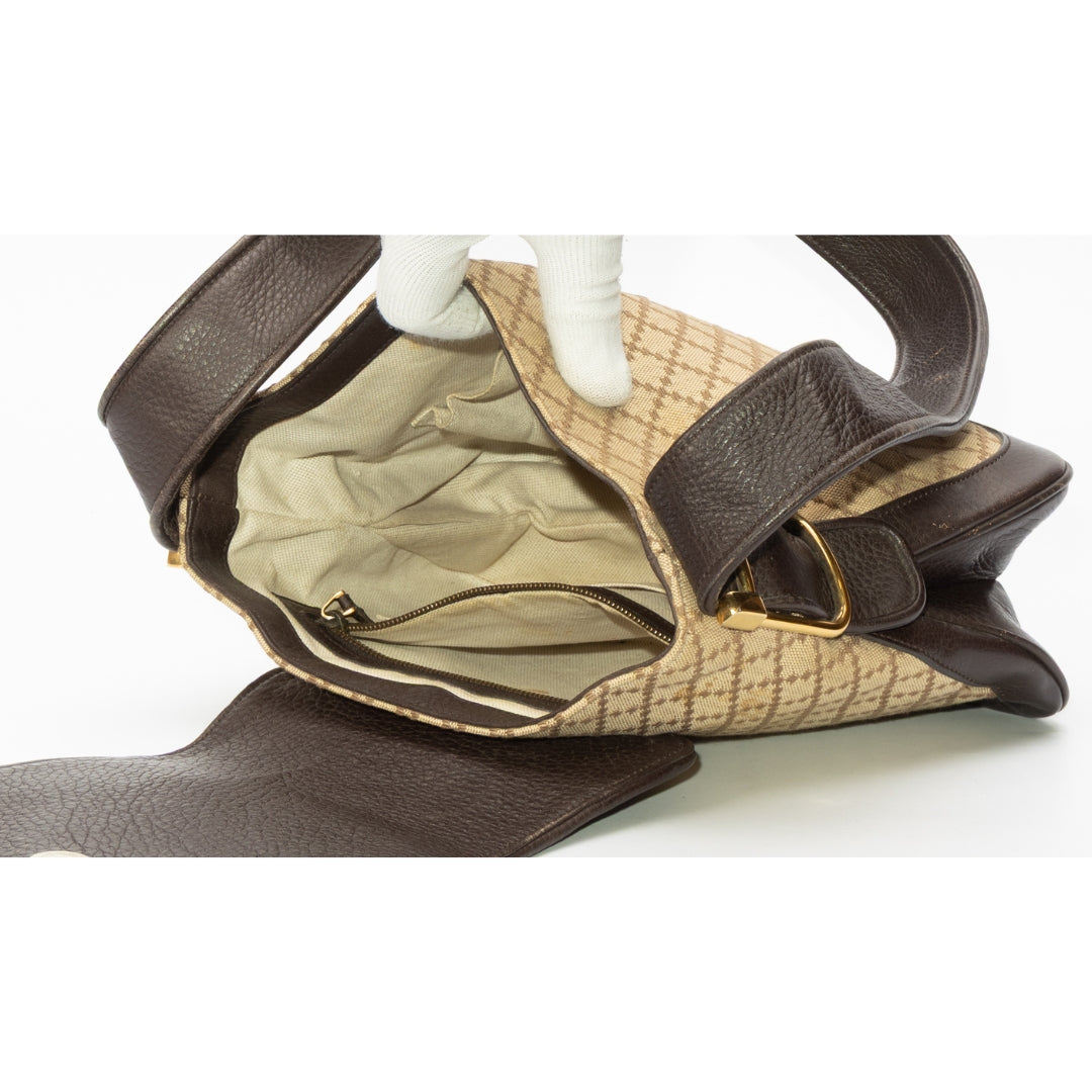Gucci Diamante 1973 Canvas Shoulder Bag