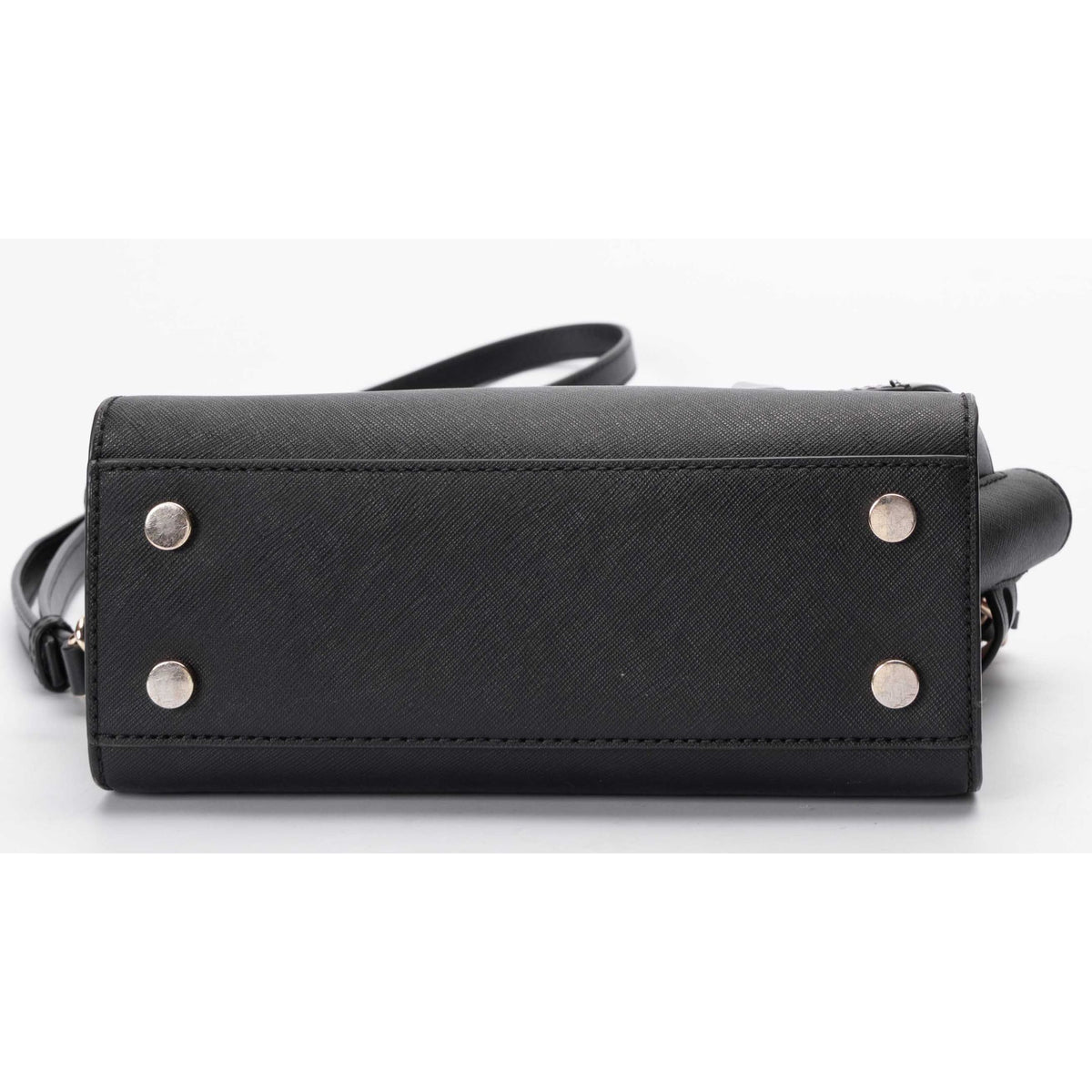 Michael Kors Carmen Black Crossbody Satchel