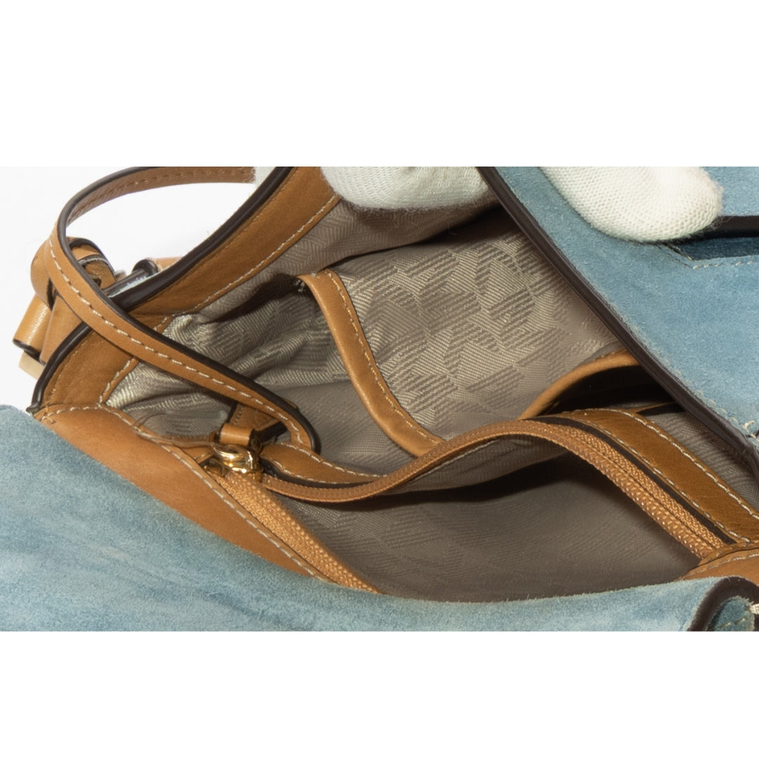 Michael Kors Romy Suede Crossbody Bag