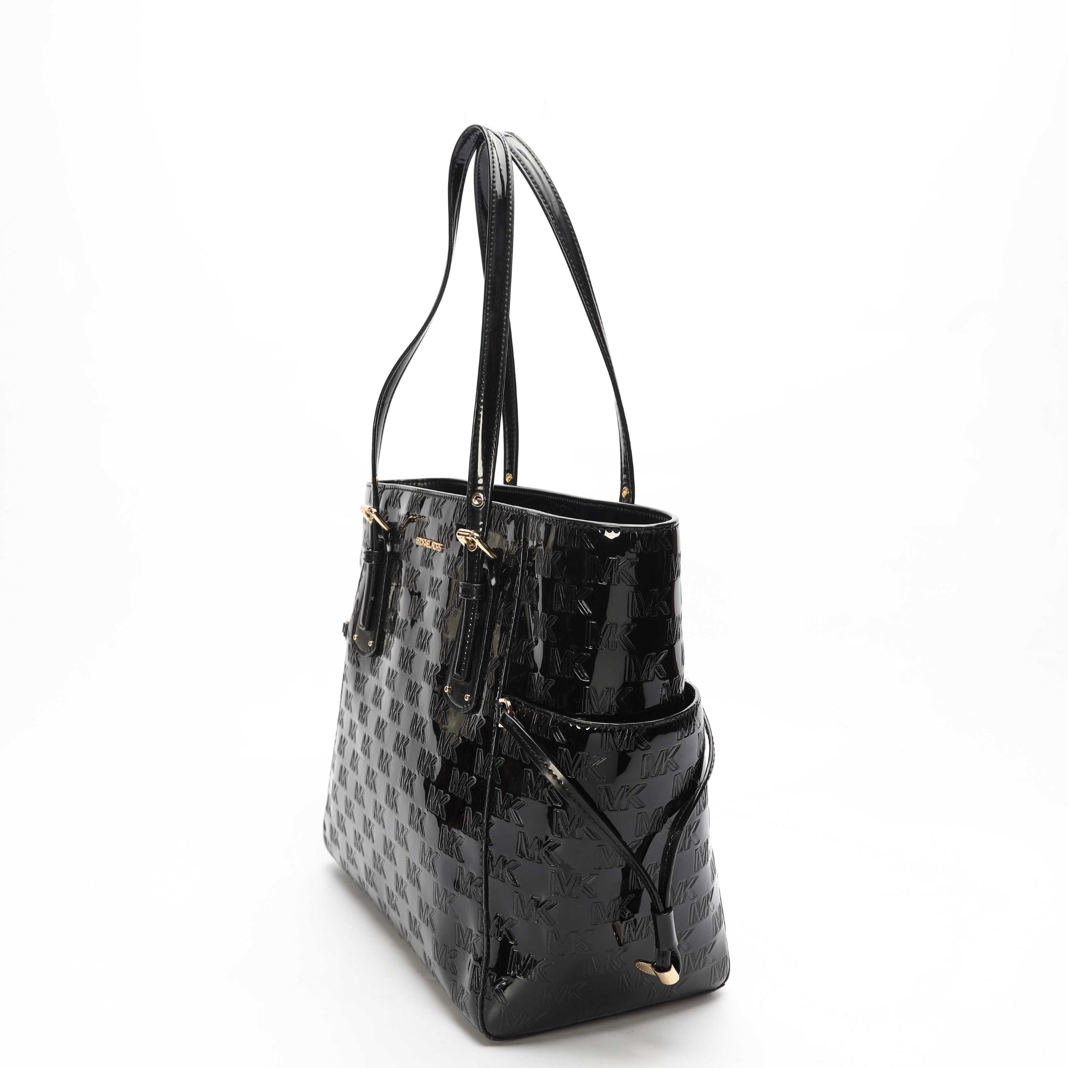 Michael Kors Voyager Logo Debossed Tote