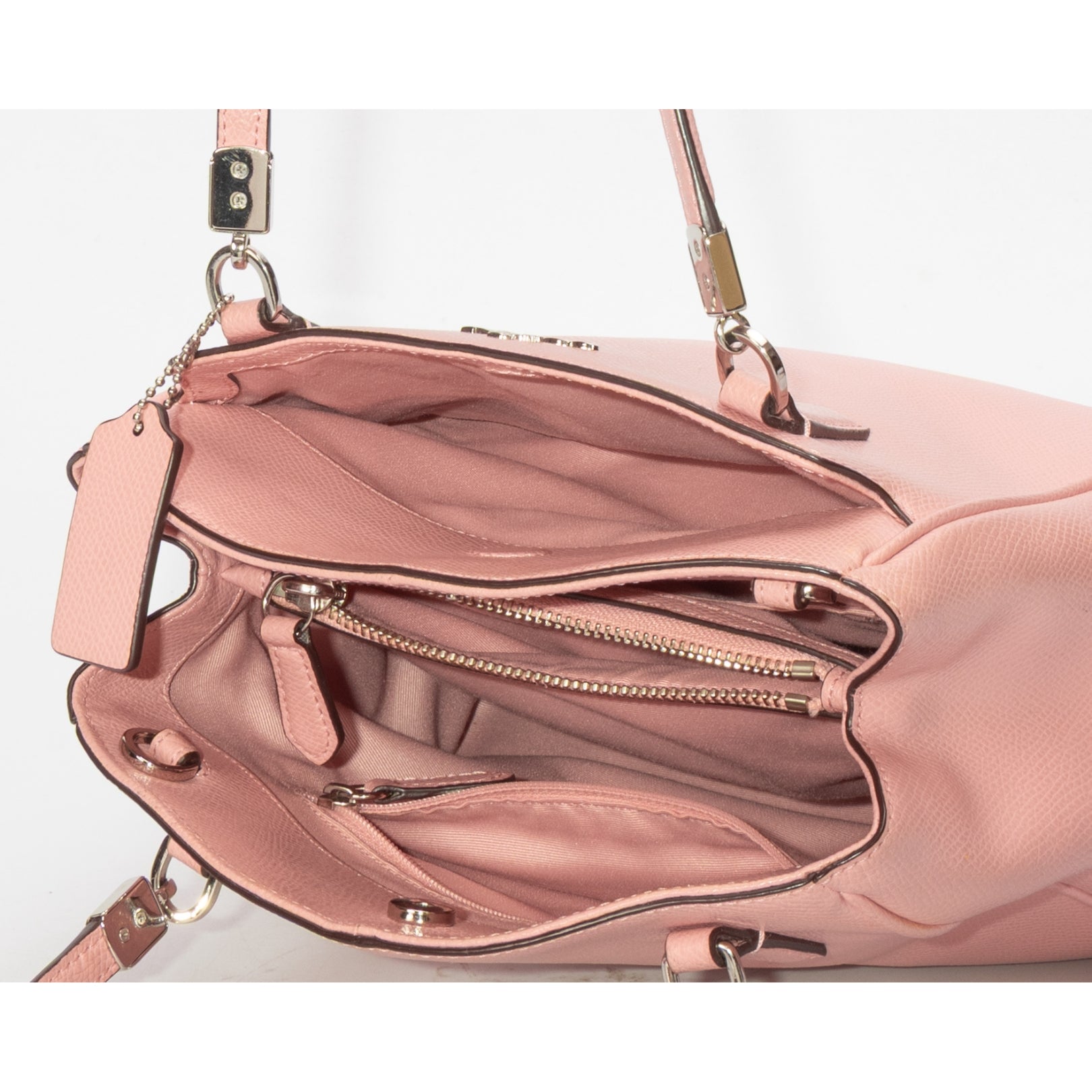 Coach Blush Pink Minetta Satchel