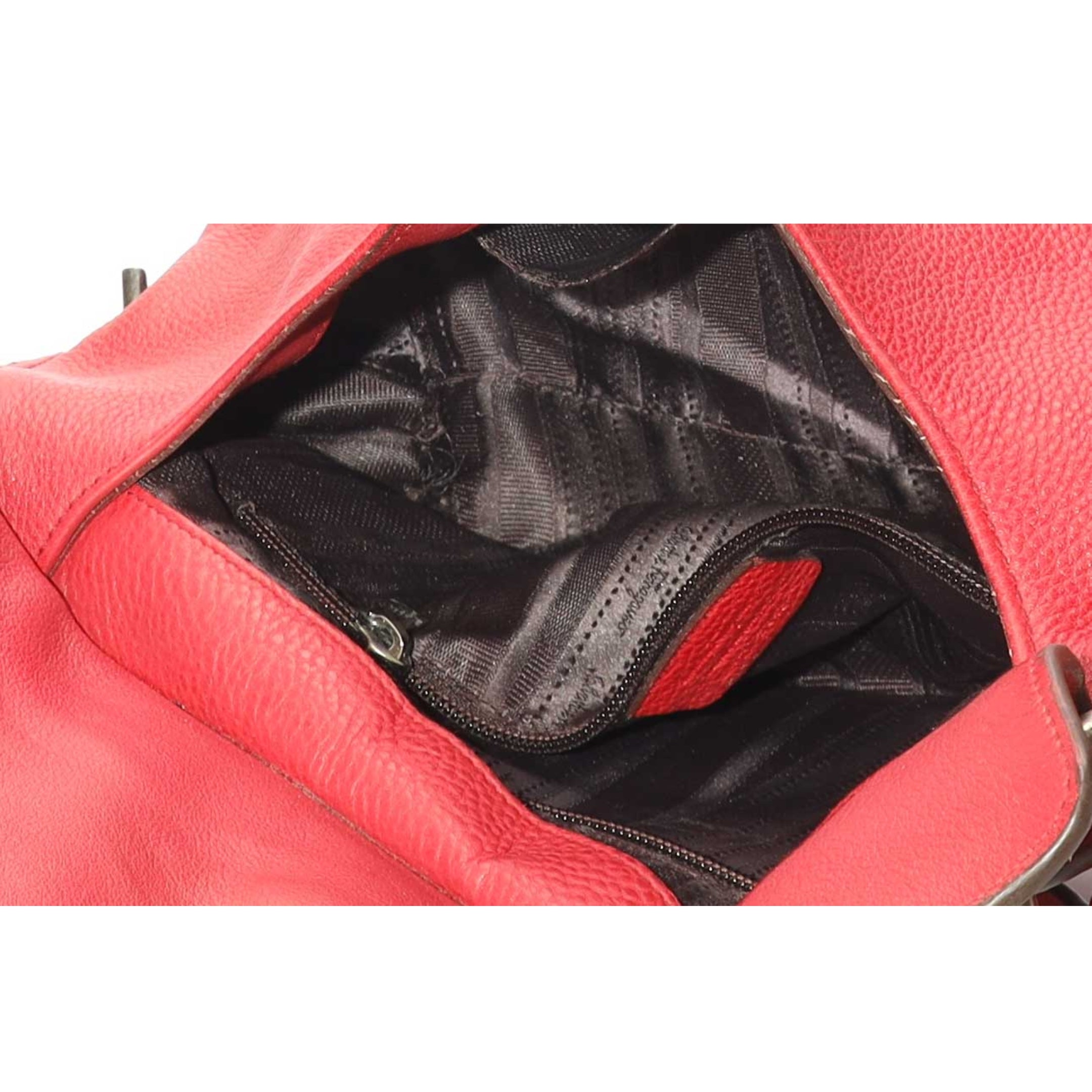 Salvatore Ferragamo Red G Mediterraneo Shoulder Bag