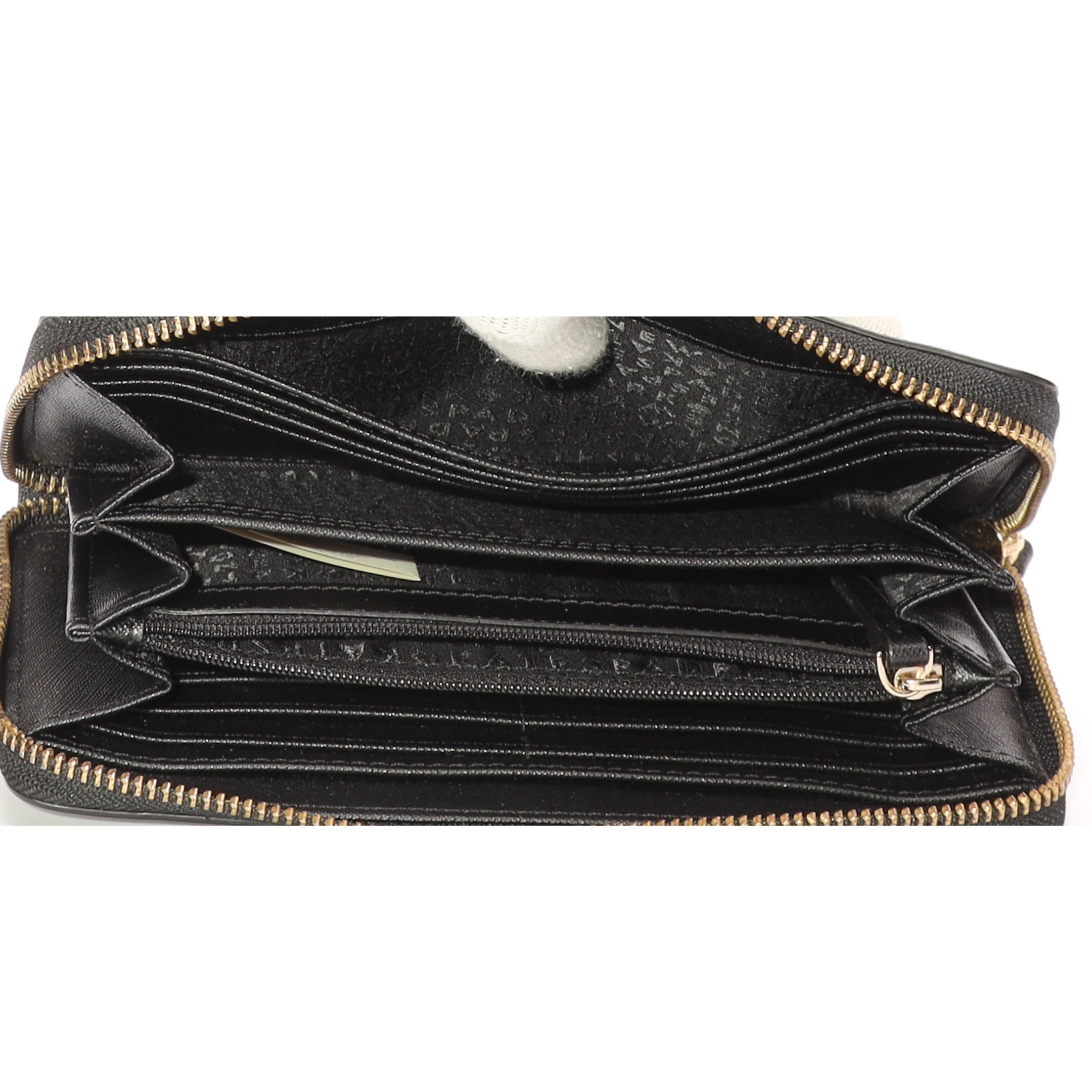 Kate Spade Black Zip Around Wallet