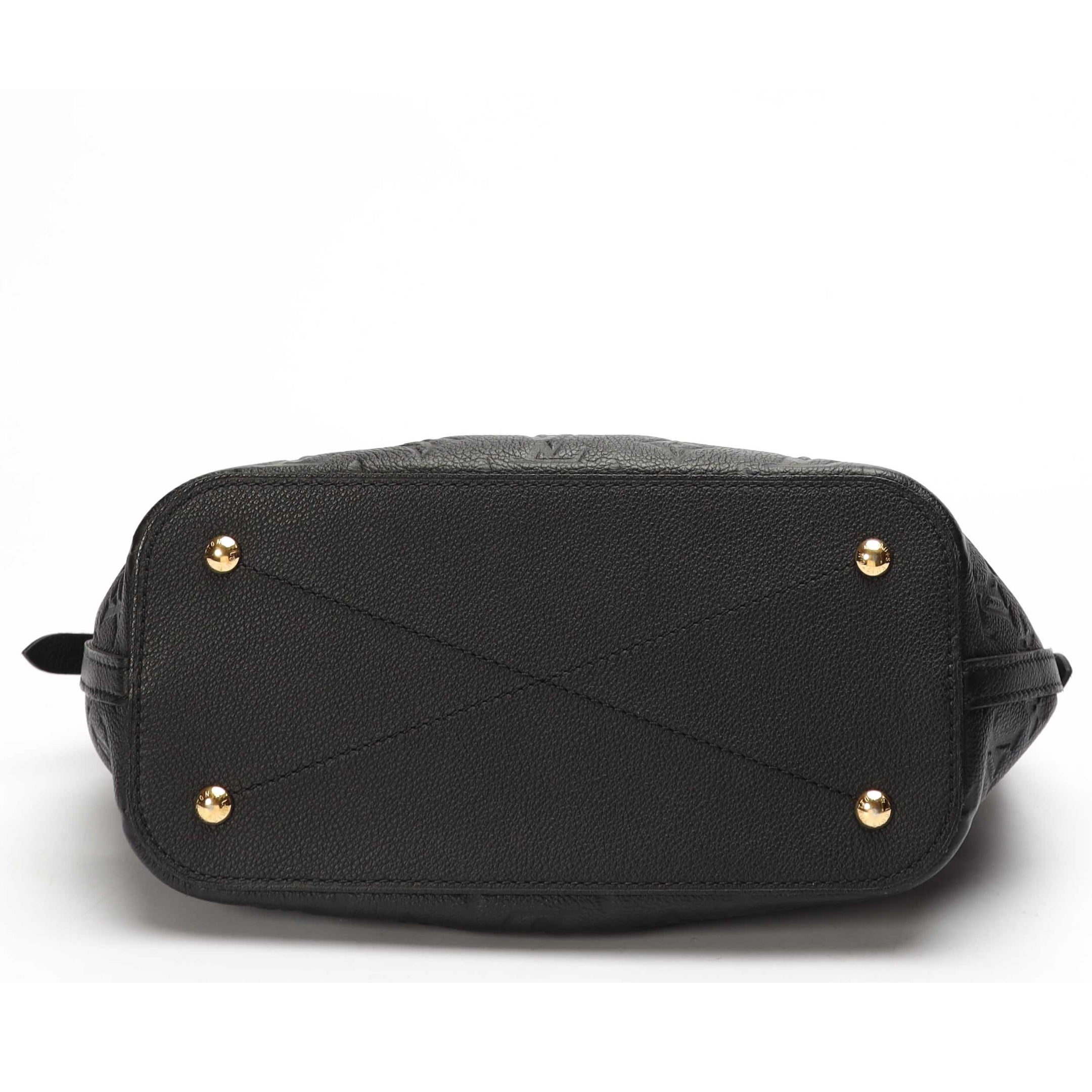 Louis Vuitton Black Monogram Empreinte Mazarine Satchel