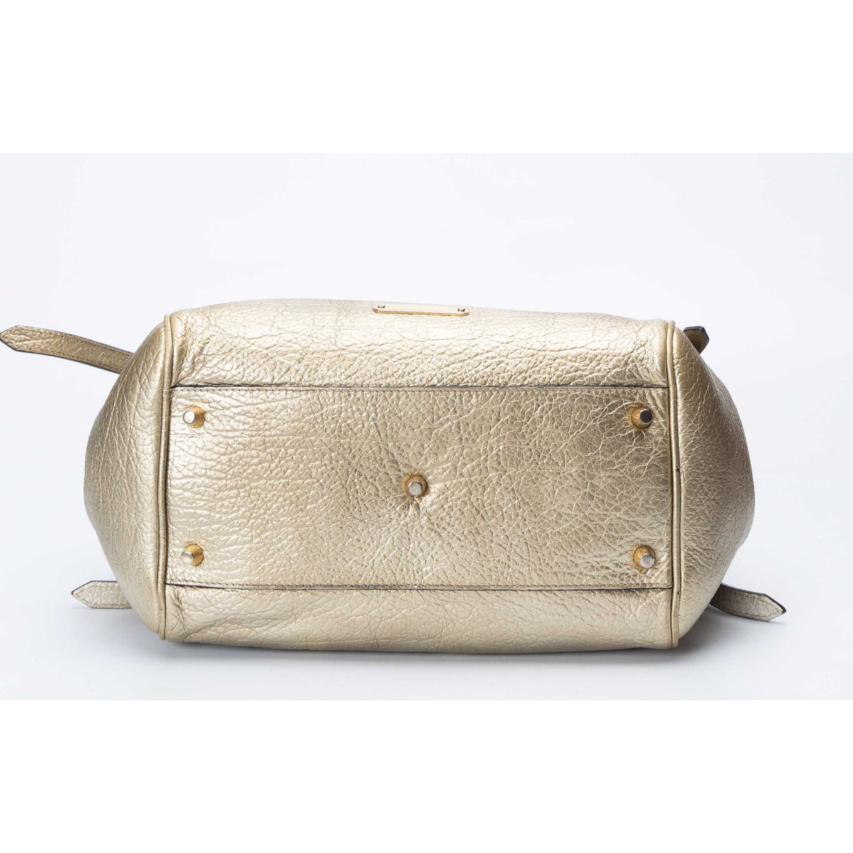 Burberry Canterbury Metallic Grained Tote