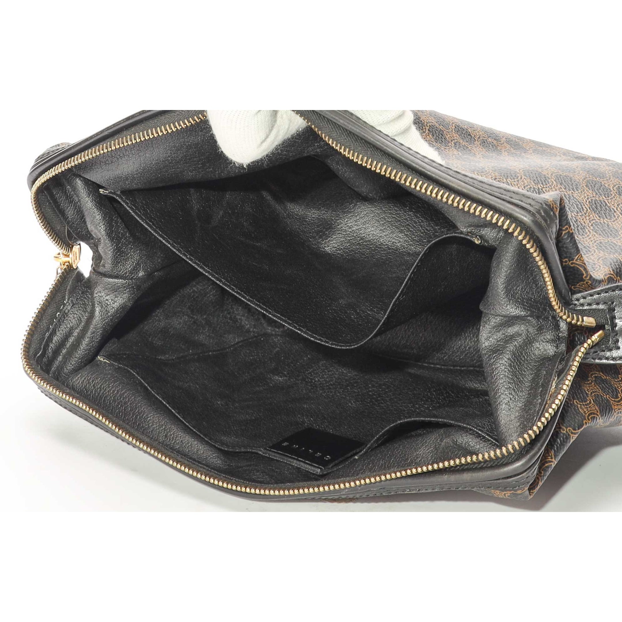 Celine Vintage Triomphe Toiletry Pouch