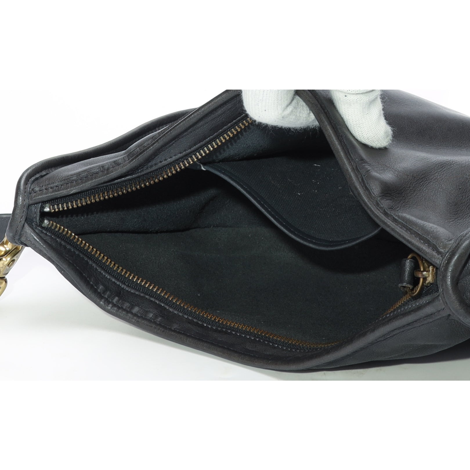 Coach Black Swinger Crossbody Bag