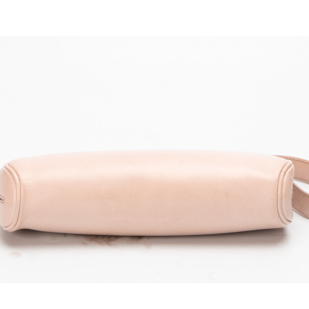 Salvatore Ferragamo Light Pink Gancini Shoulder Bag