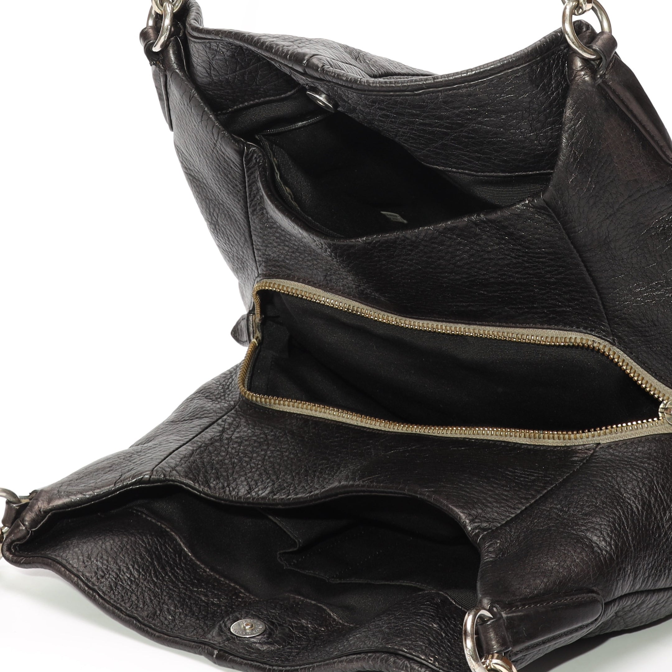 Coach Black Edie Hobo Bag