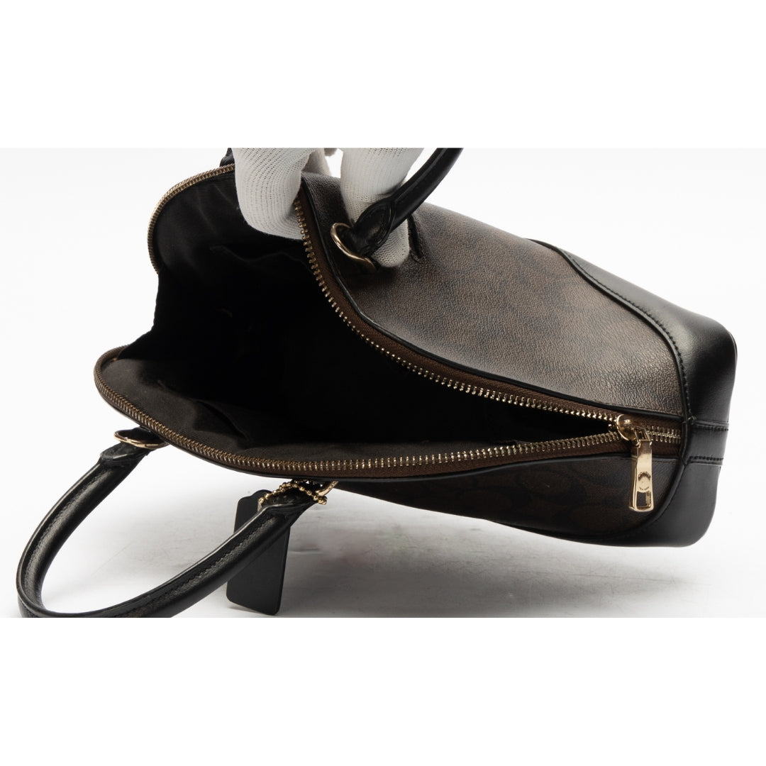 Coach Signature Canvas Sierra Satchel